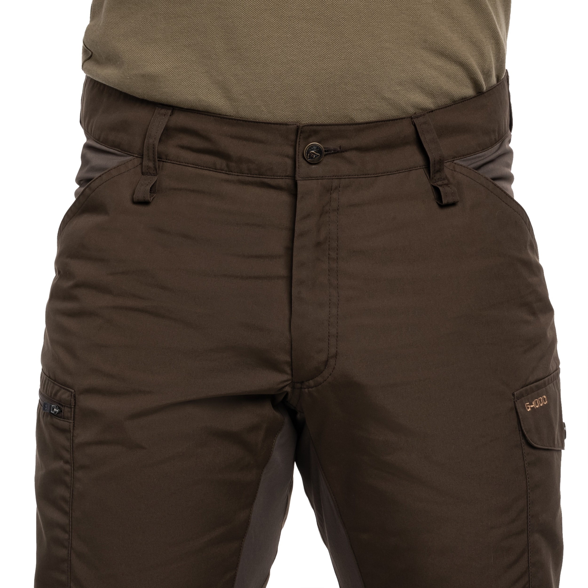 Pantaloni Fjallraven Kaipak - Dark Olive