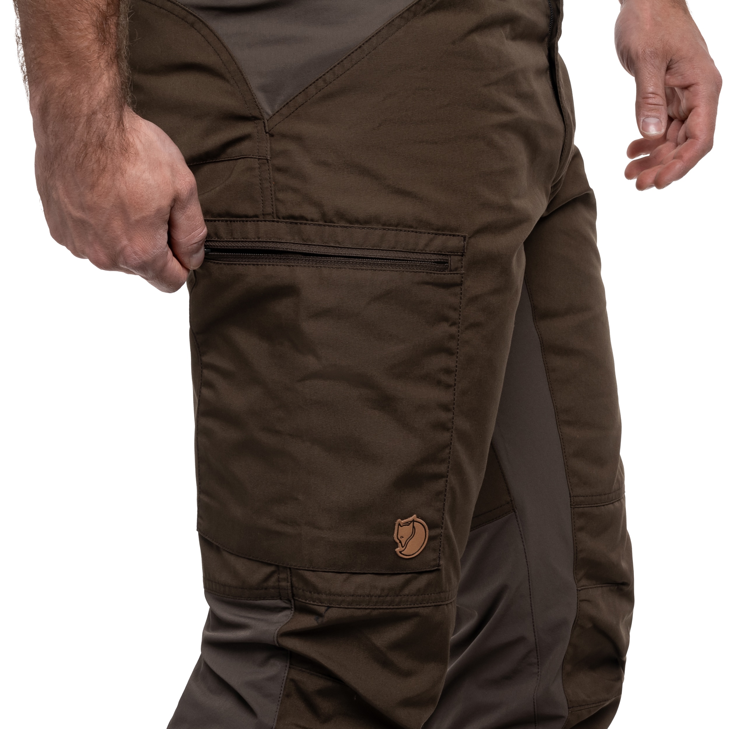 Pantaloni Fjallraven Kaipak - Dark Olive