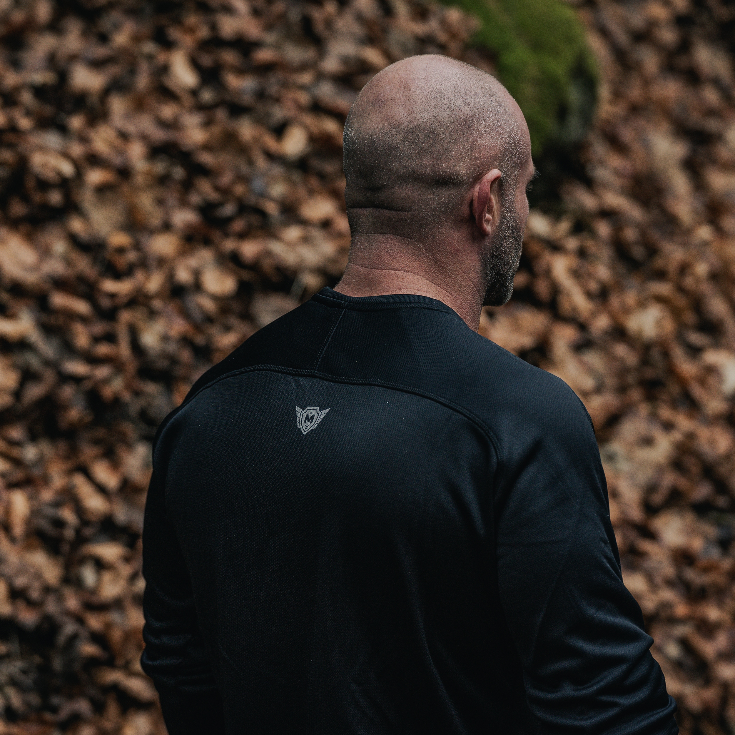 Felpa Military Wear Ghost Layer - Black
