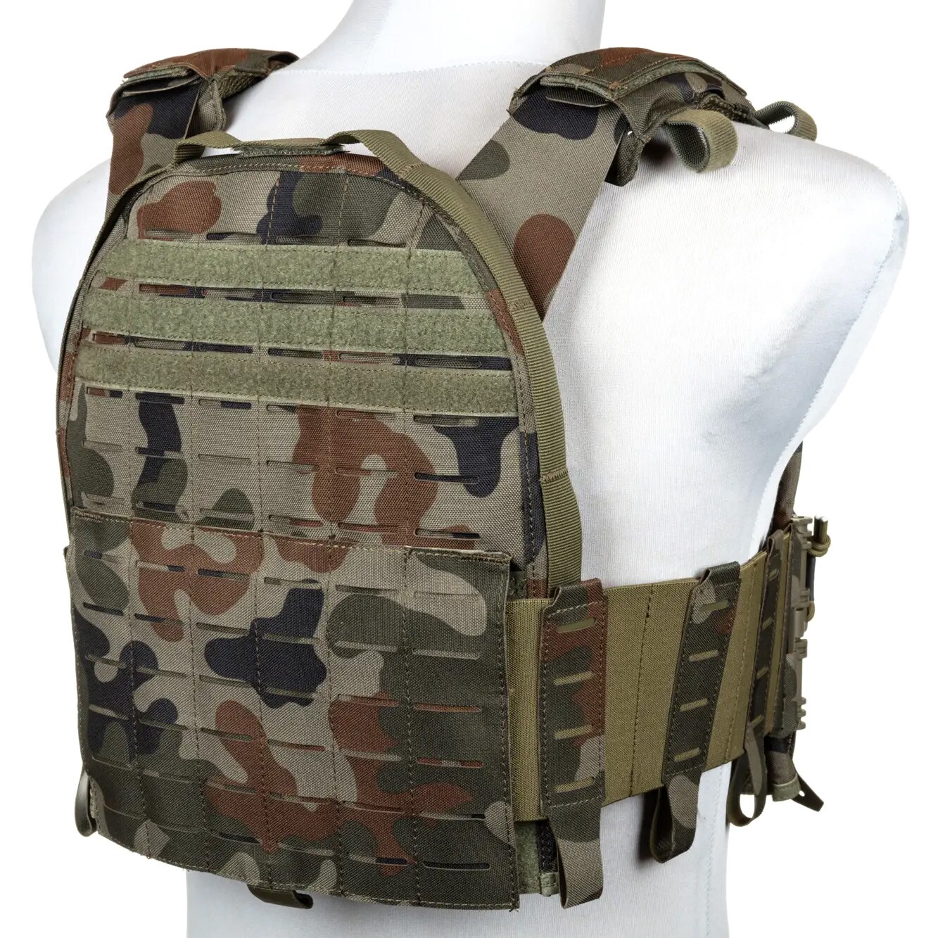 Porta piastre tattico Specna Arms QR II - wz.93 Pantera PL Woodland