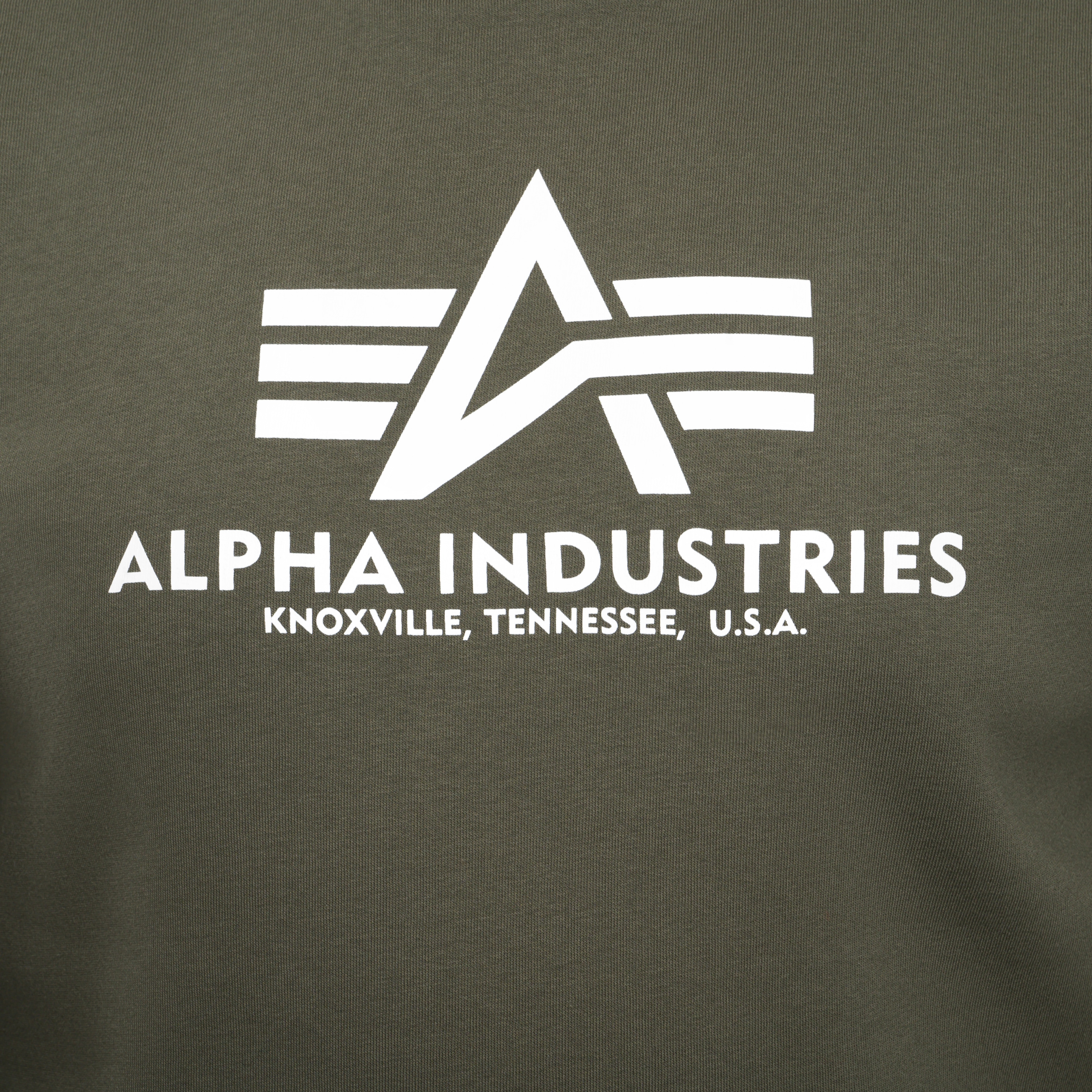 Felpa Alpha Industries Basic Sweater - Dark Olive