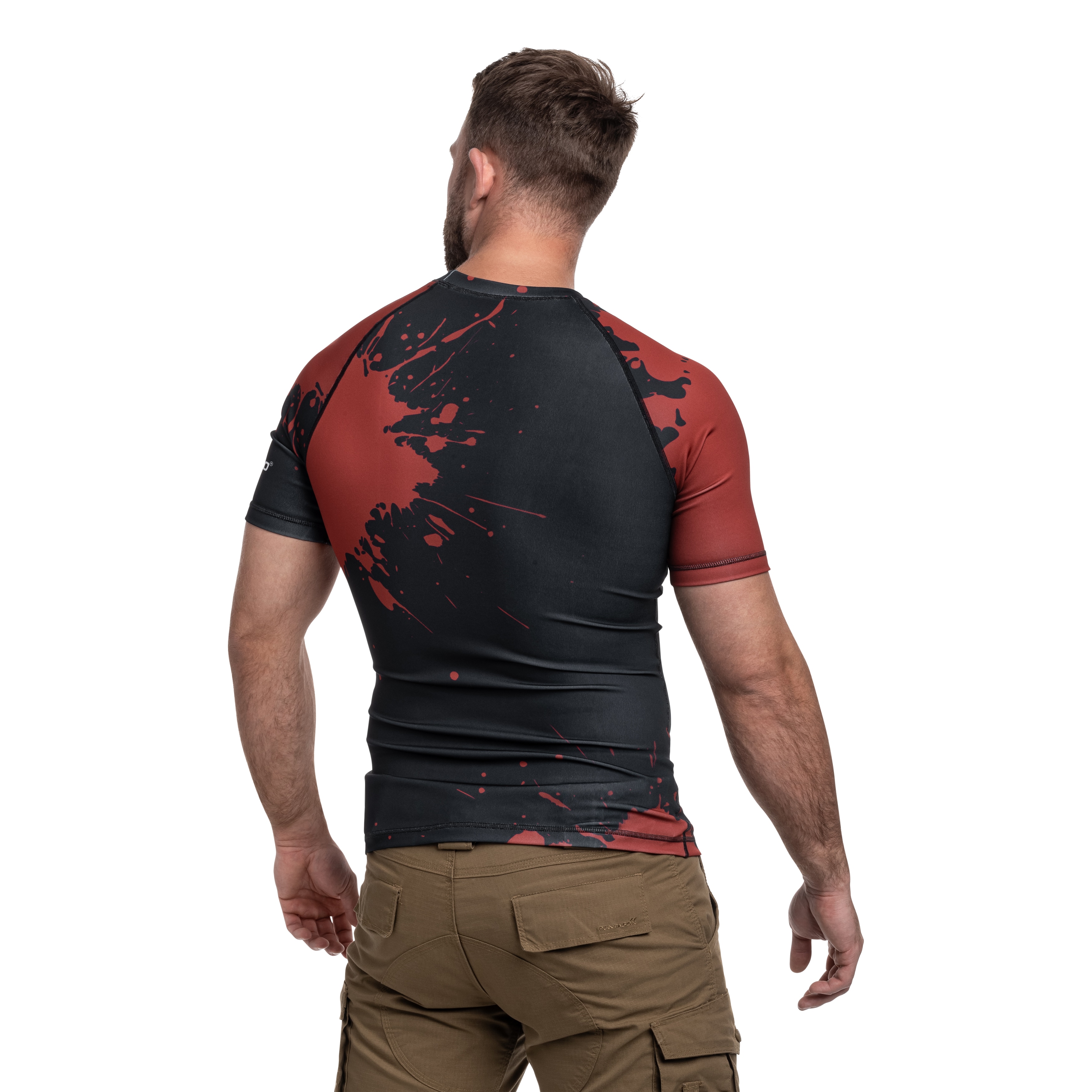 T-shirt termica DBX Bushido Rashguard Blood