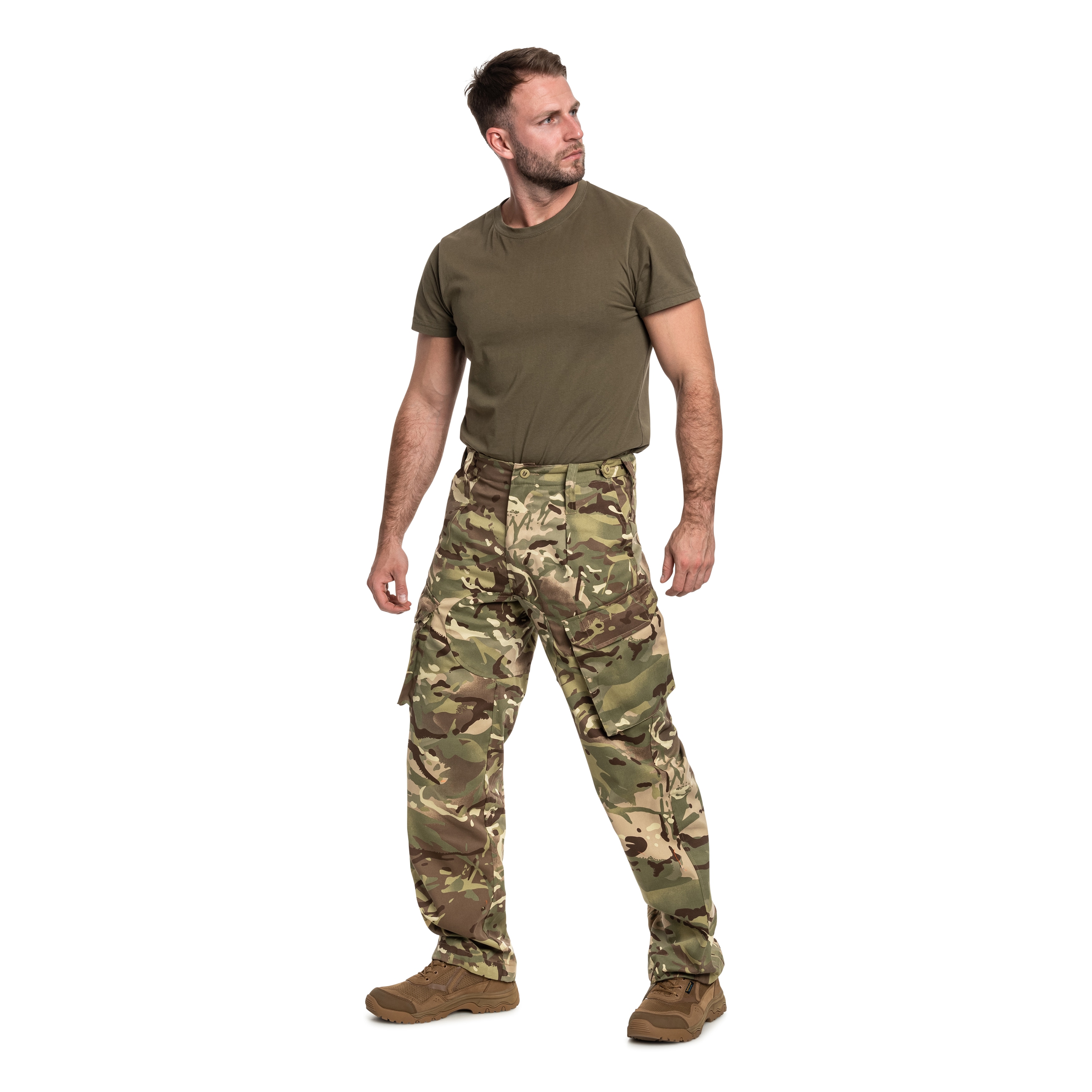 Pantaloni Highlander Forces Delta Trousers - Arid MC Camo