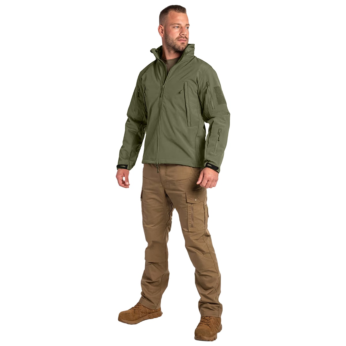 Giacca Highlander Forces Tactical Softshell - Ranger Green