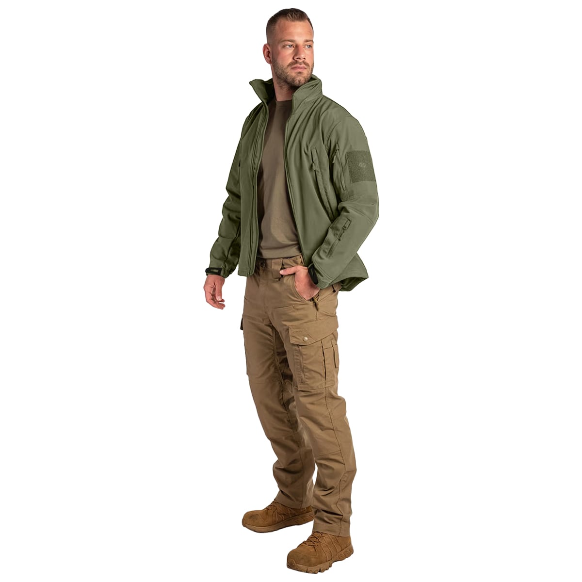 Giacca Highlander Forces Tactical Softshell - Ranger Green