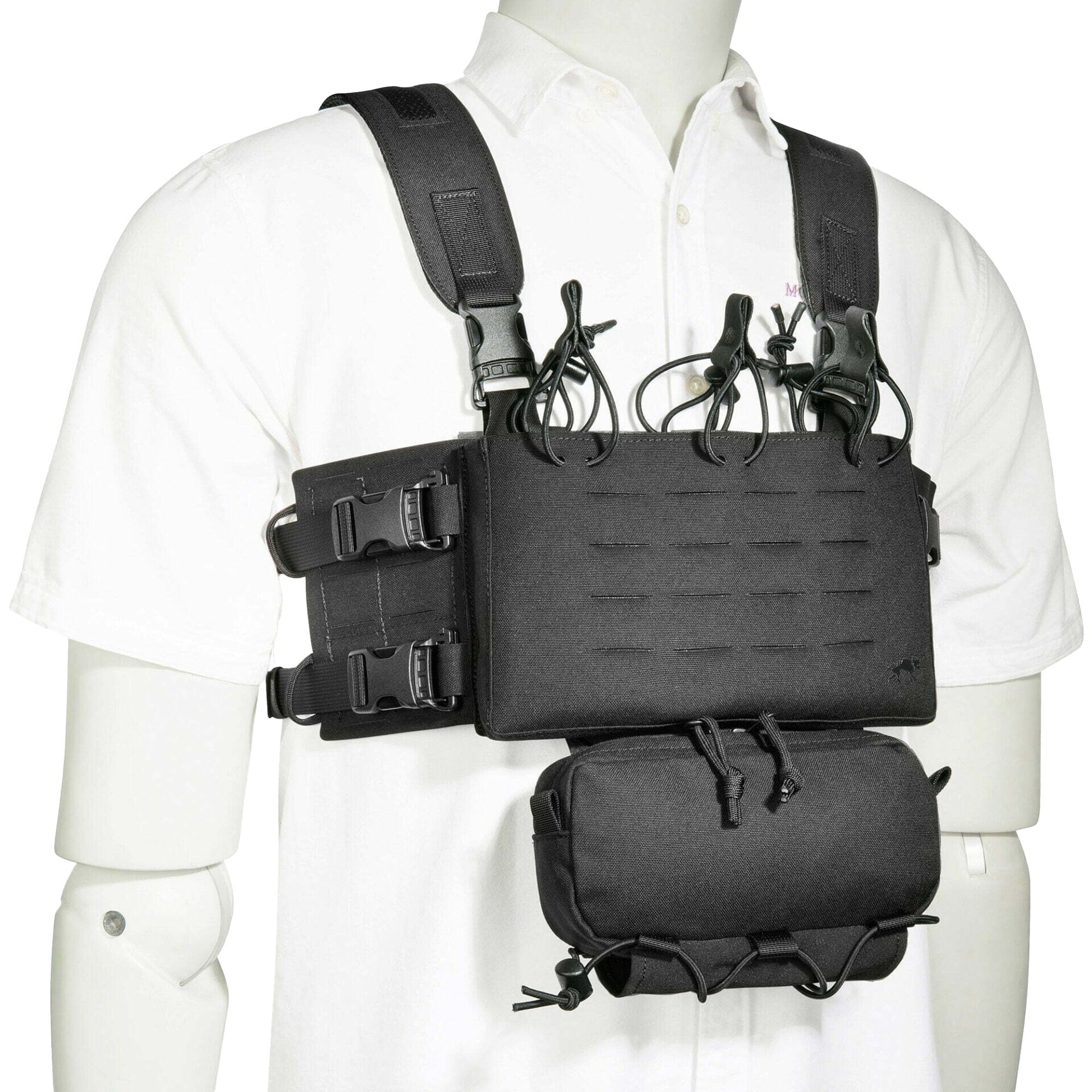 Gilet tattico Tasmanian Tiger Small Combi RIG - Black