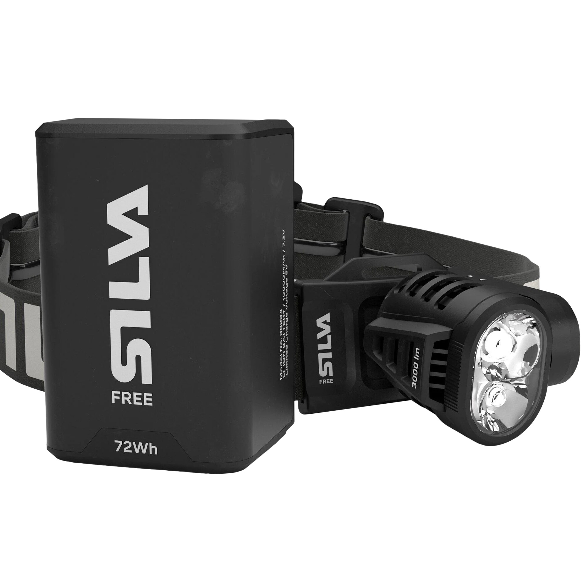 Lampada frontale Silva Free 3000 L 3000 lumen