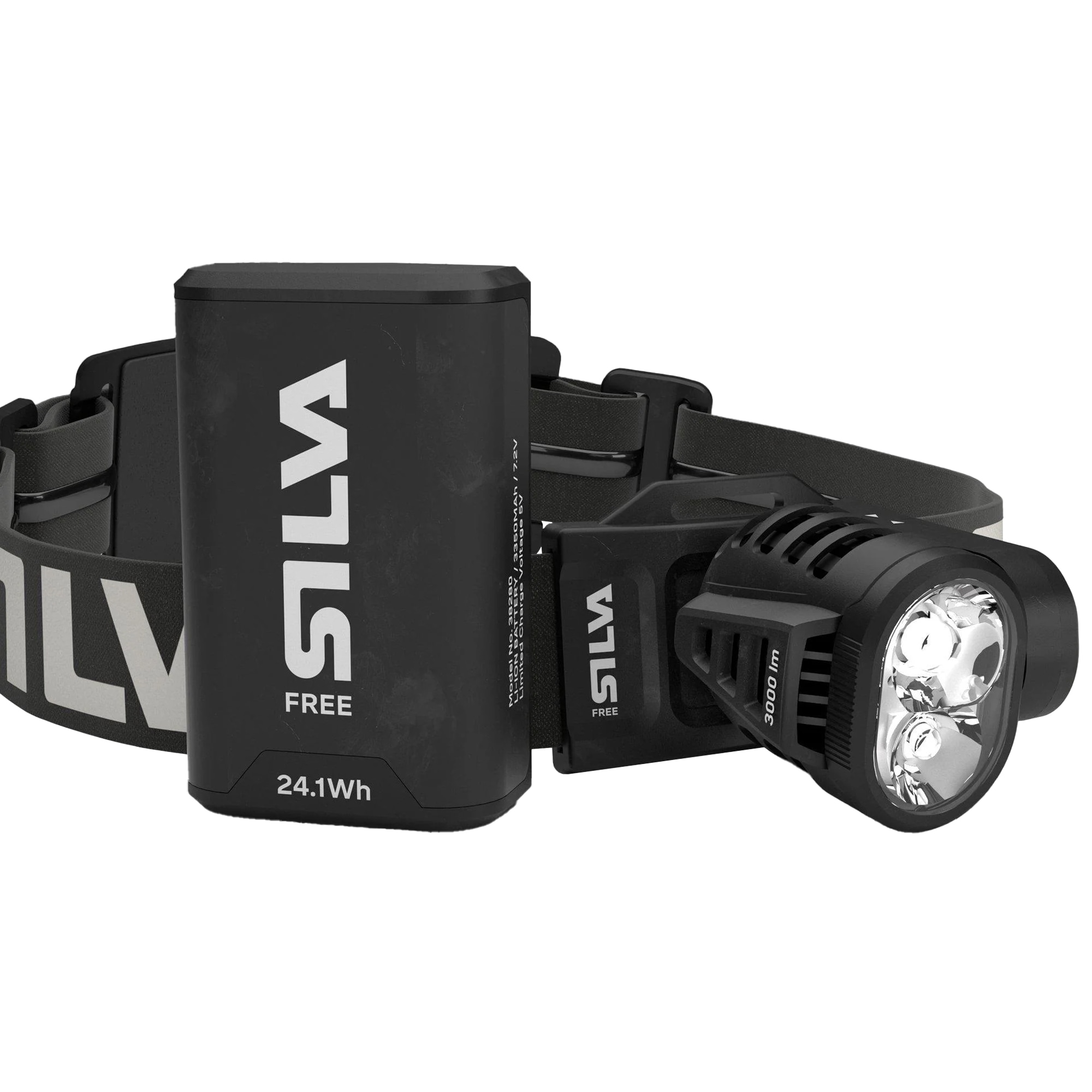 Lampada frontale Silva Free 3000 S 3000 lumen