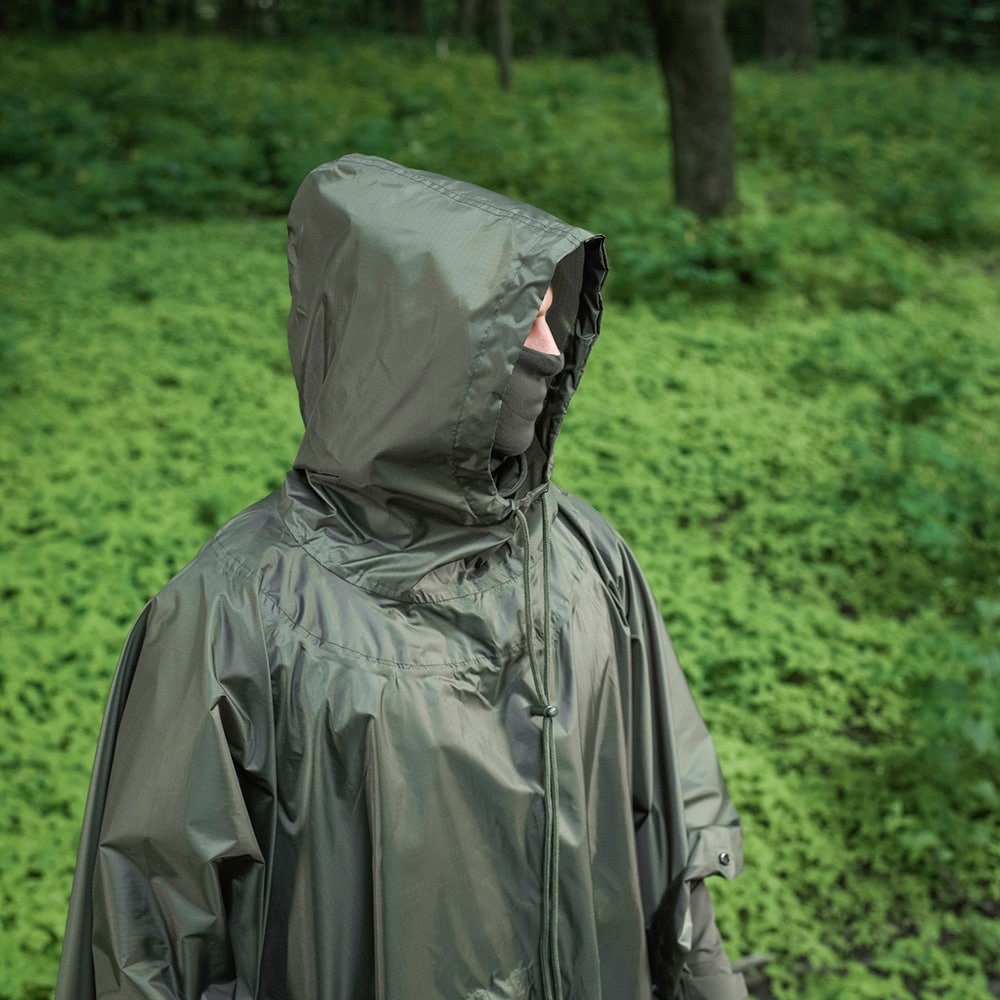 Poncho M-Tac RipStop - Olive