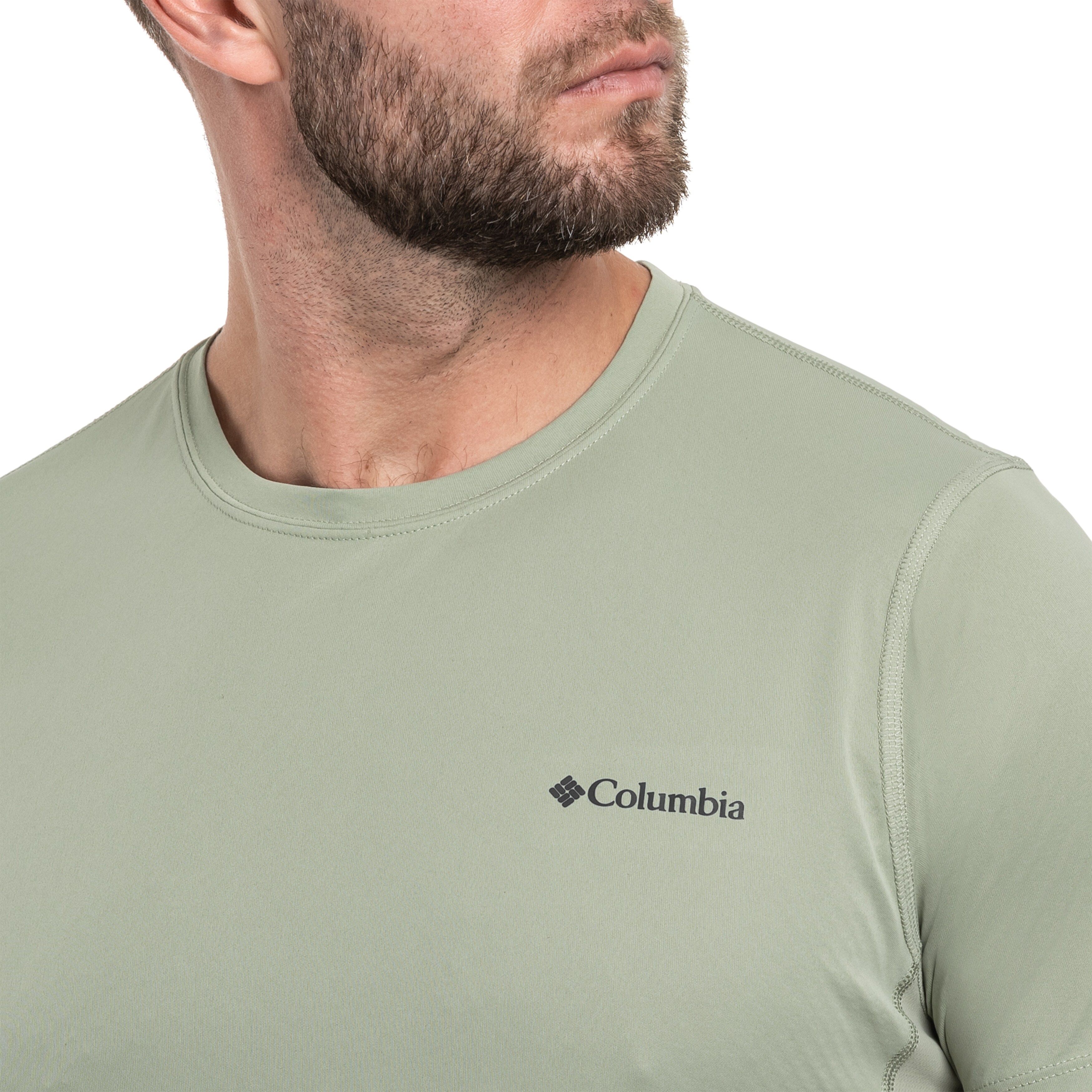 Maglia termica Columbia Zero Rules Light Manica Corta Crew - Safari