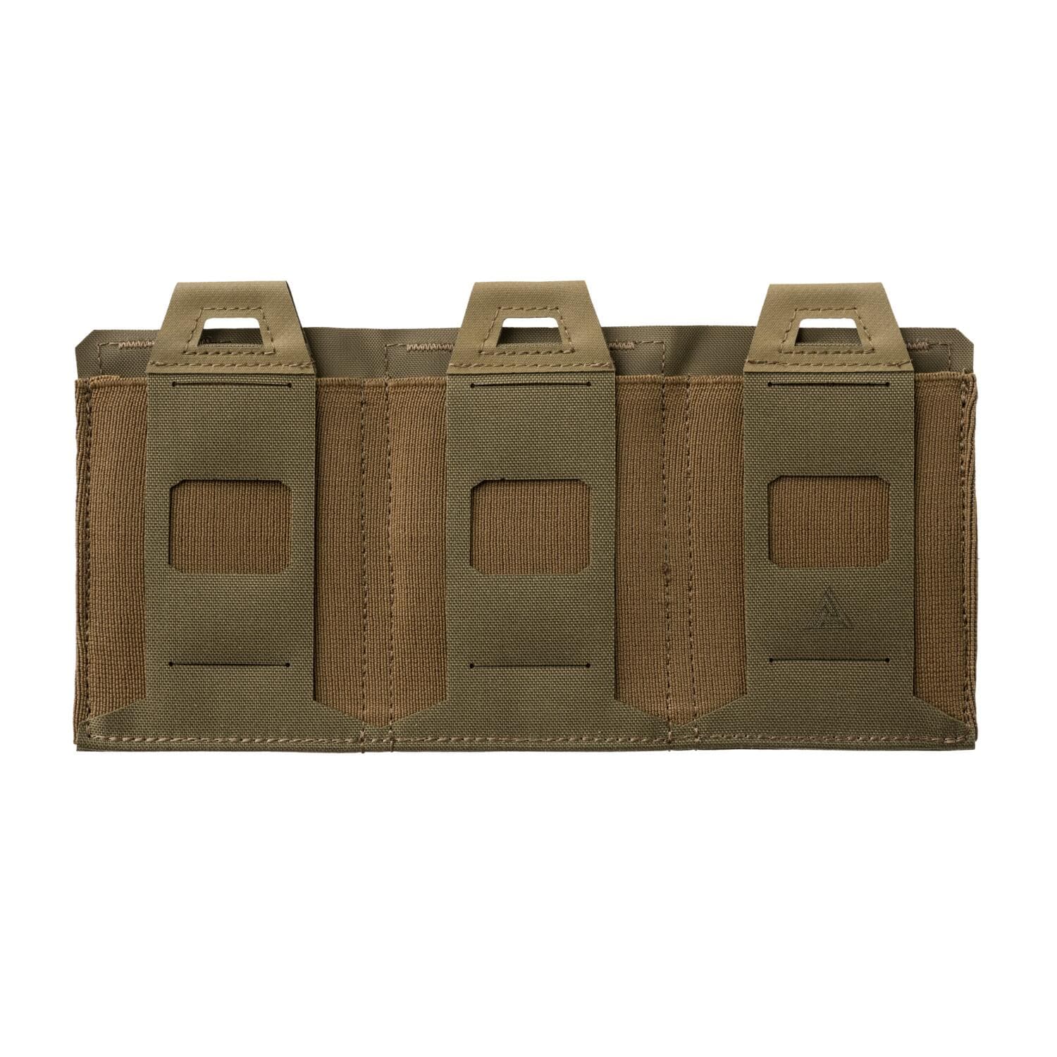 Portacaricatori triplo piatto Direct Action Triple Flat Magazine Pouch - Adaptive Green
