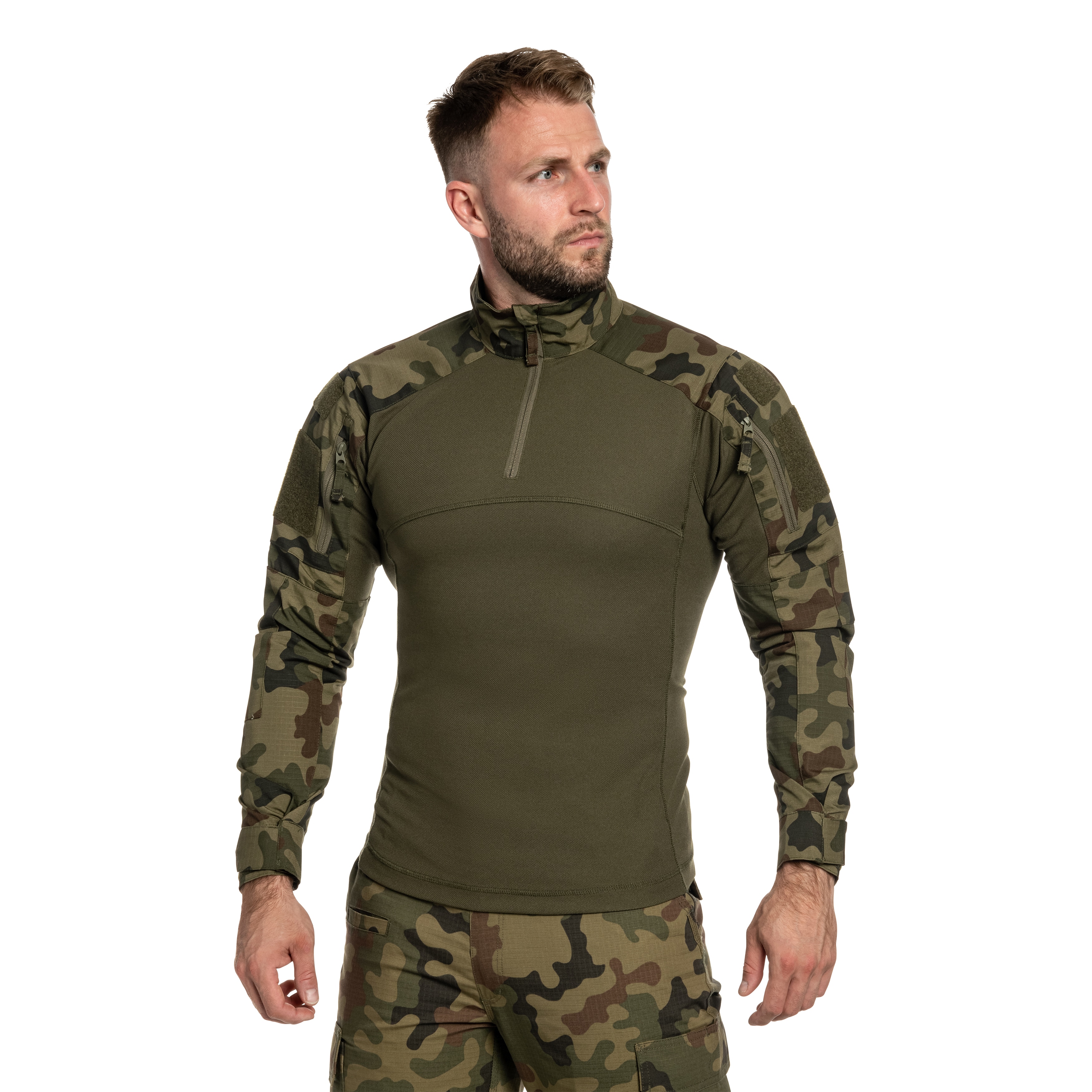 Felpa MaxPro-Tech Combat Active Max - wz.93 Pantera PL Woodland