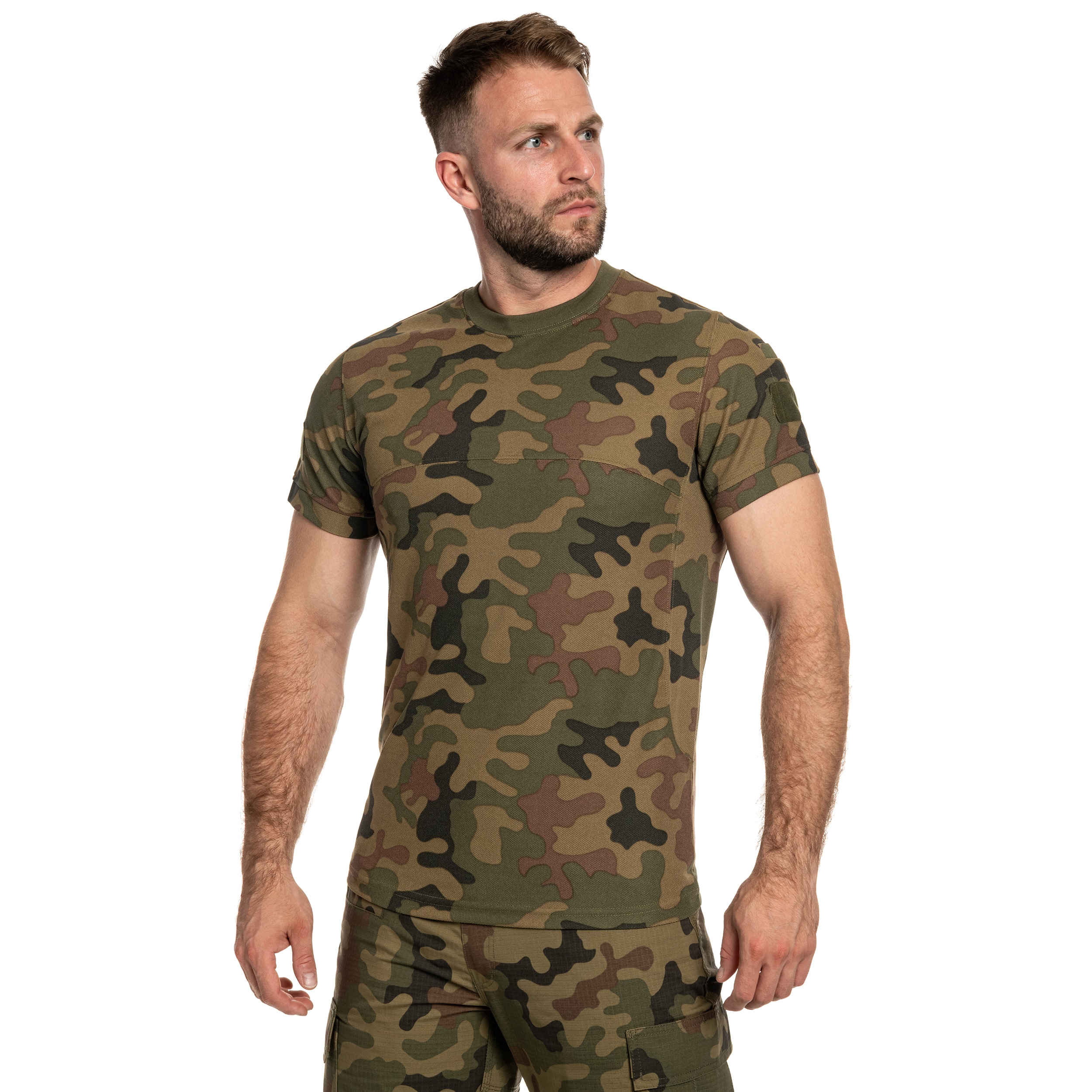 T-shirt MaxPro-Tech Active - wz.93 Pantera PL Woodland