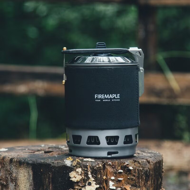 Fornello da campeggio Fire Maple FMS-X3 con pentola - Black