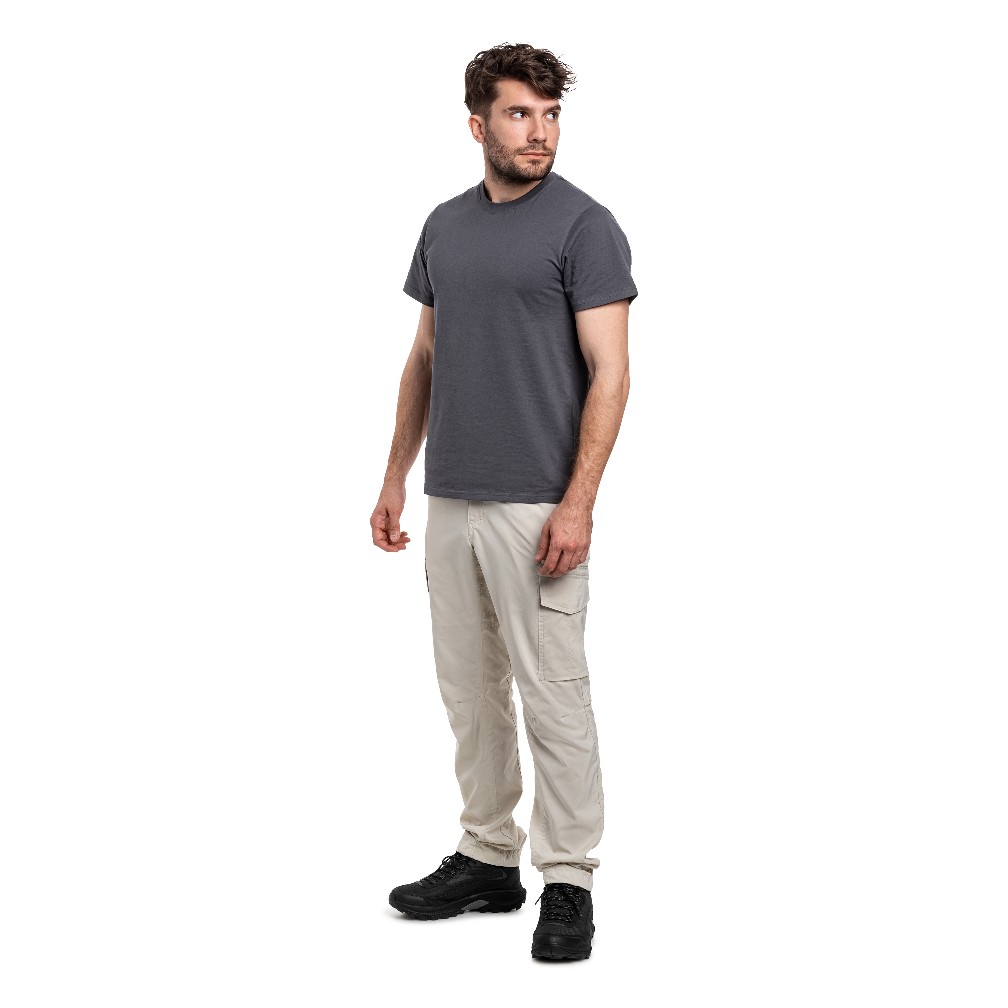 Pantaloni cargo Columbia Skien Valley Insect Shield - Dark Stone