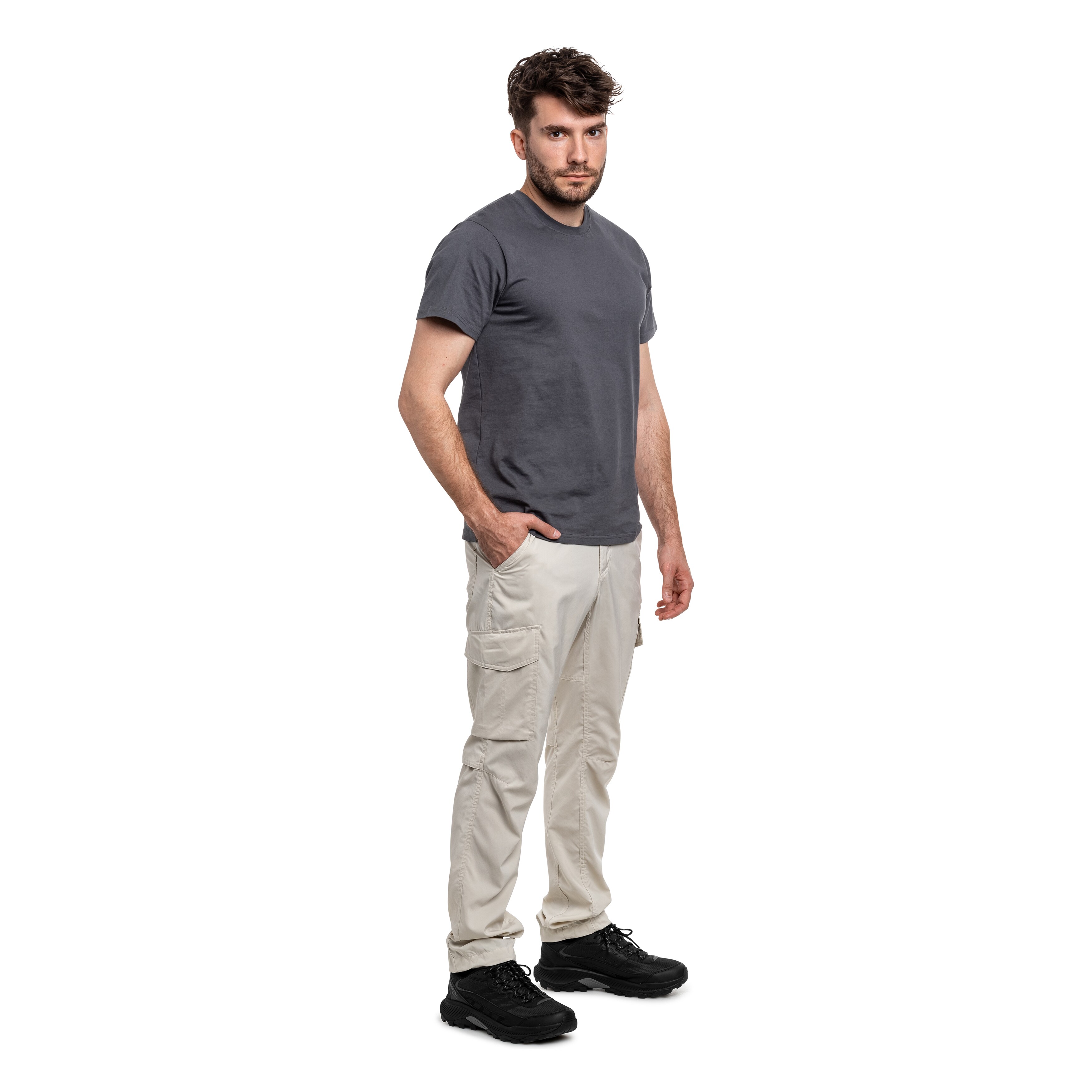 Pantaloni cargo Columbia Skien Valley Insect Shield - Dark Stone