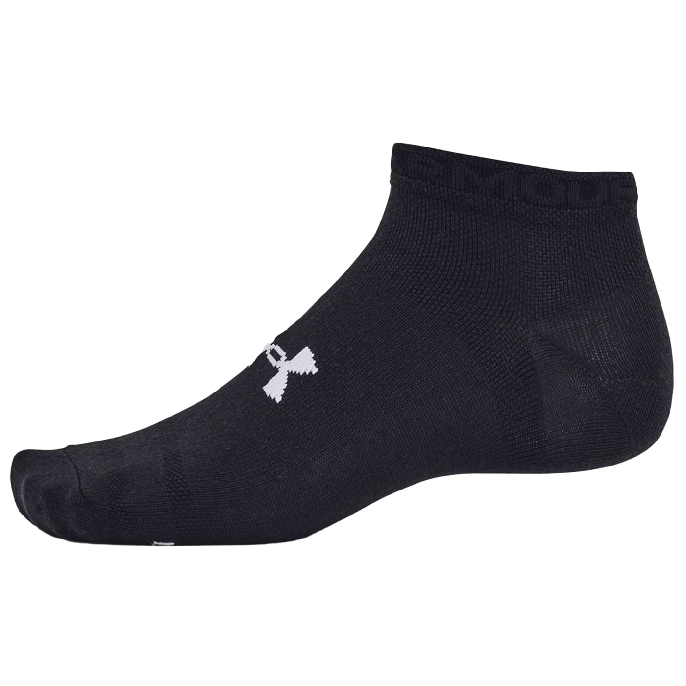 Calze basse Under Armour Essential Low Cut - Black/Halo Grey, 6 paia