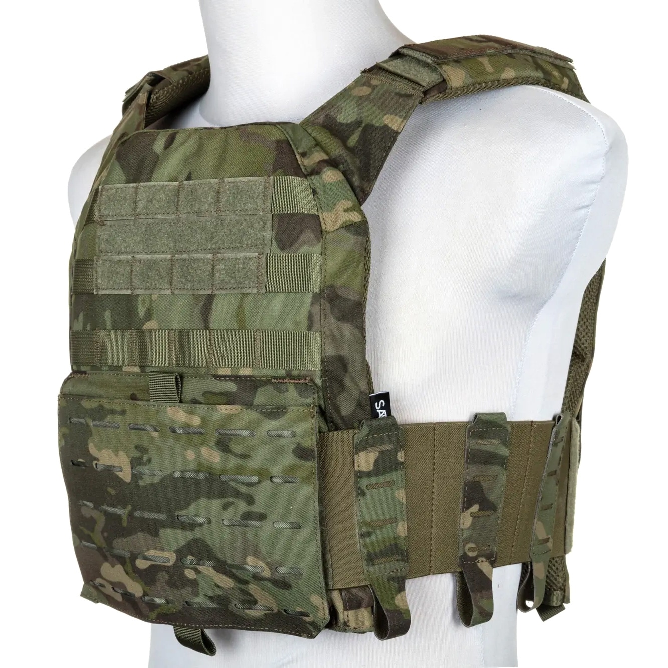 Gilet tattico Specna Arms Tactical Advanced Vest Plate Carrier - MultiCam Tropic