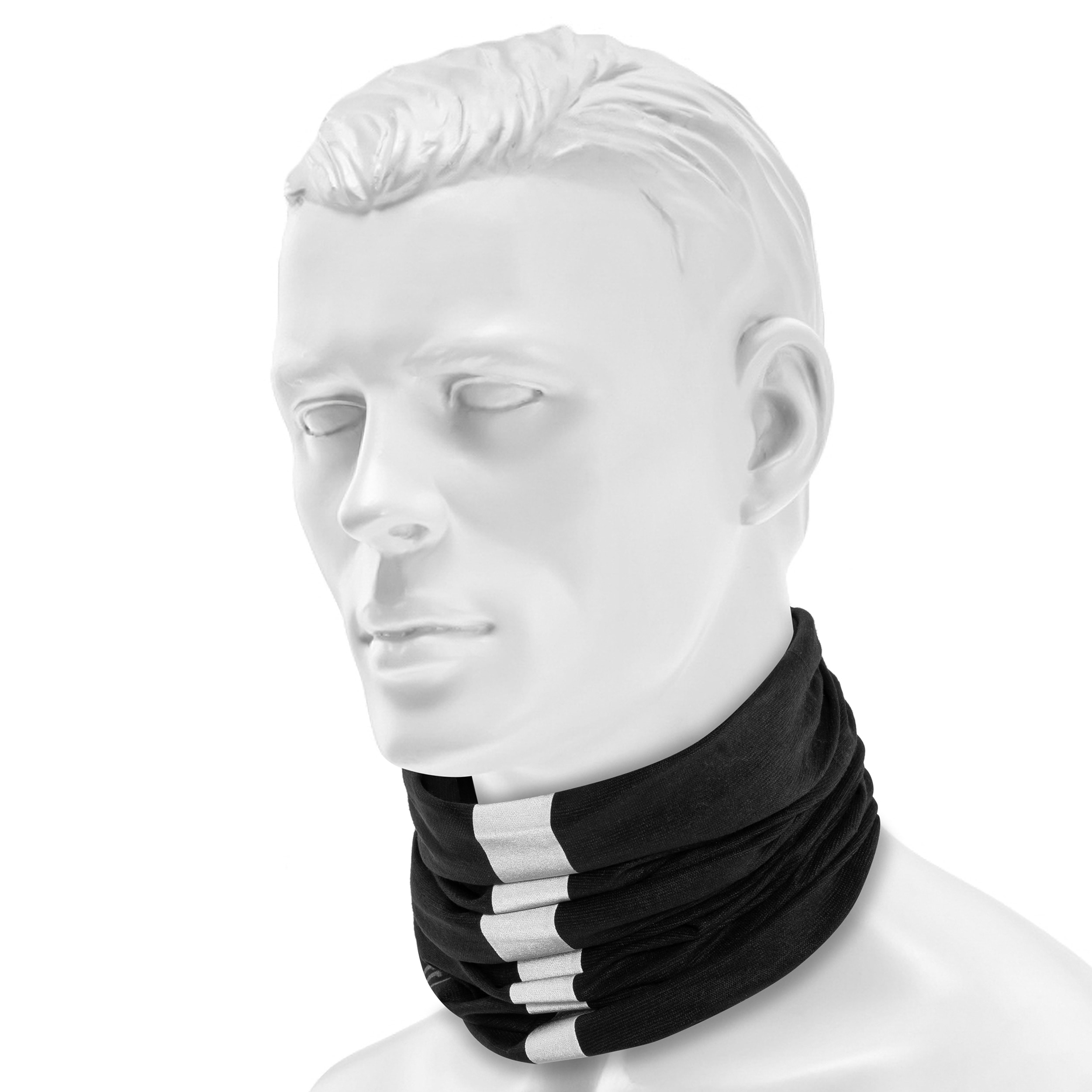 Fascia protettiva Buff Safety Original Ecostretch Reflective - Black