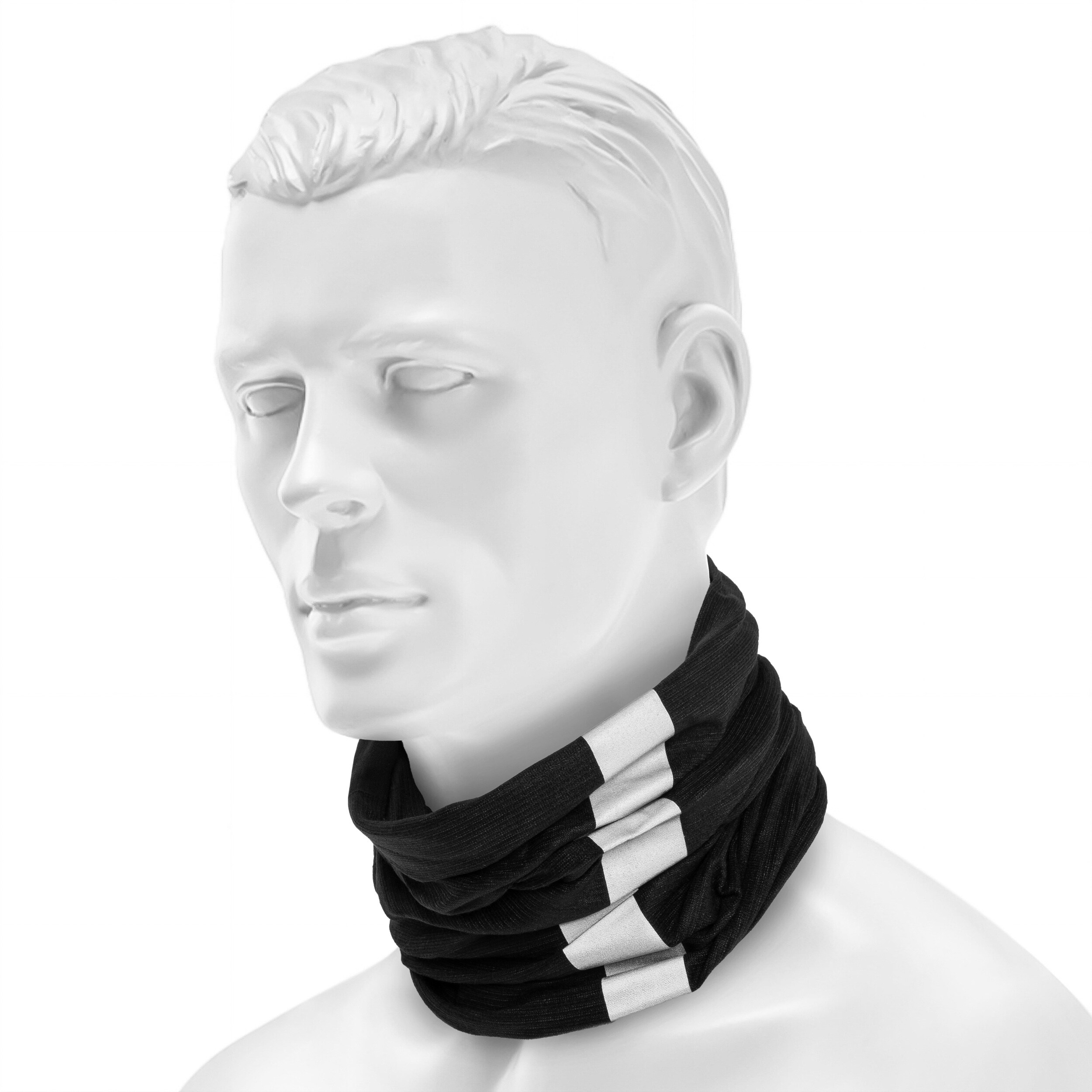 Bandana protettiva Buff Safety Coolnet UV Reflective - R-Solid Black