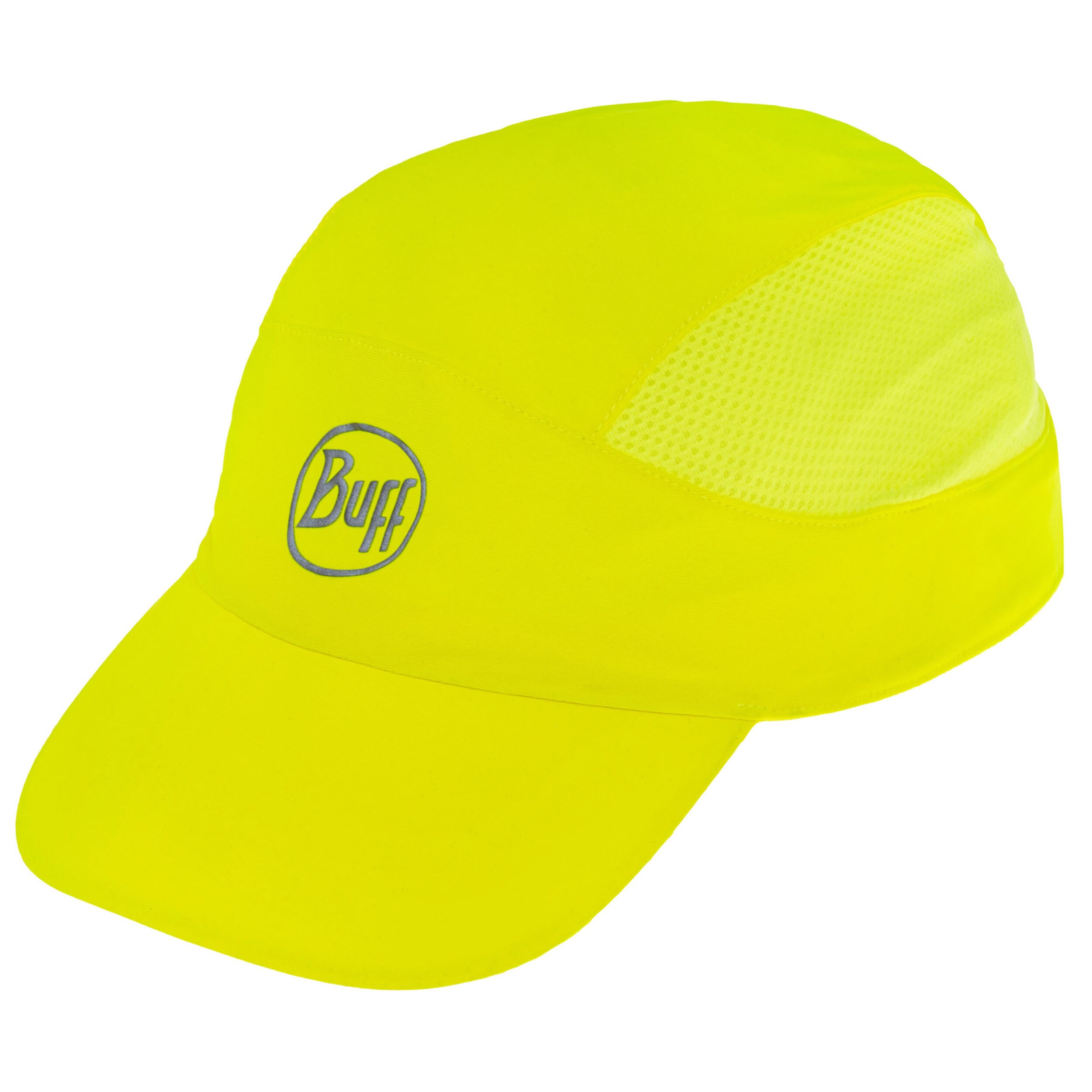 Cappellino con visiera Buff Safety Pack Cap - Solid Yellow Fluor
