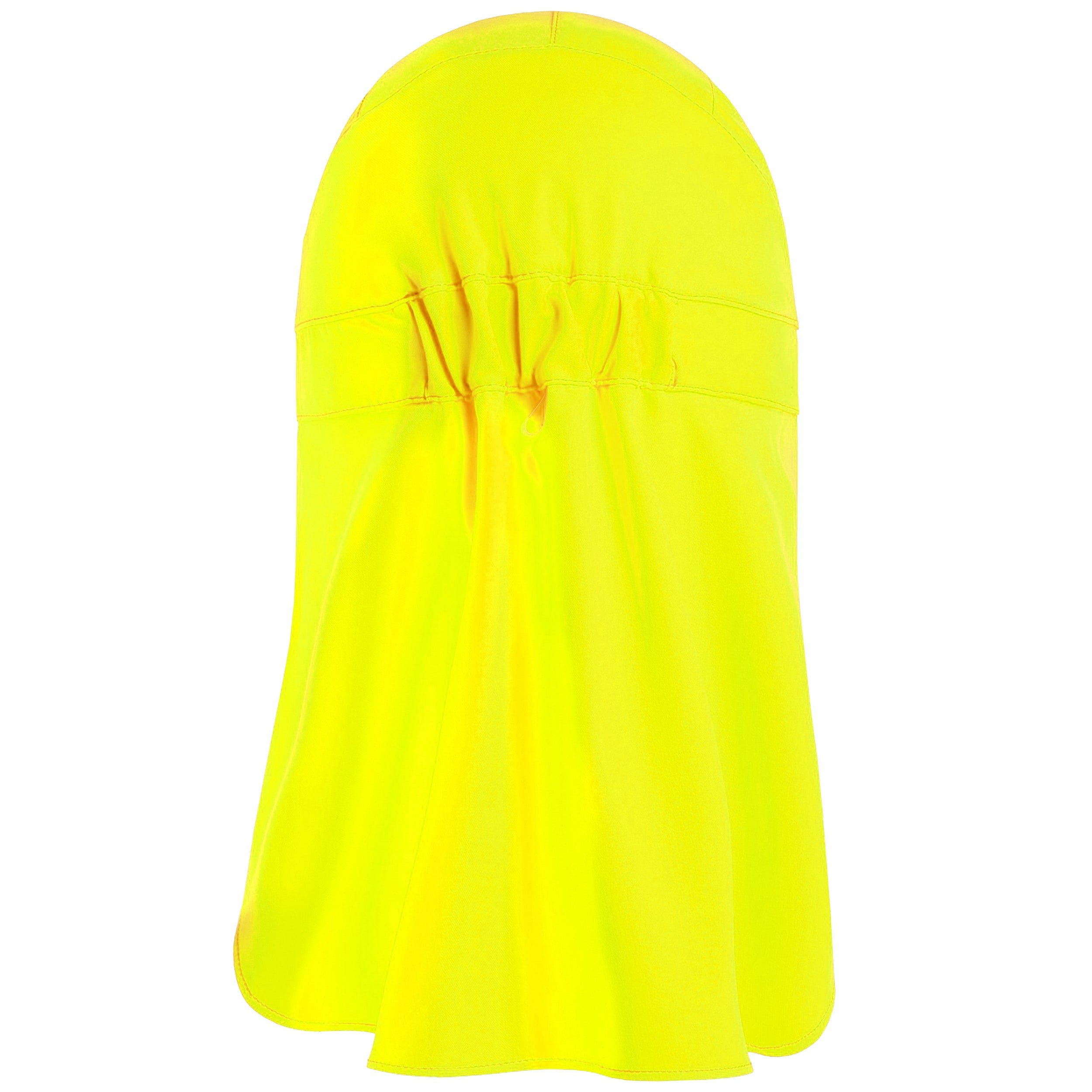 Cappellino con visiera Buff Safety Pack Bimini Cap con protezione per il collo - Solid Yellow Fluor
