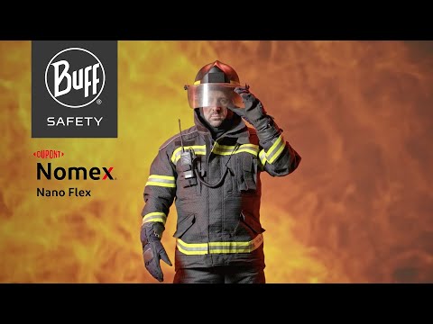 Cappuccio antincendio Buff Safety Firefighter Hood ignifugo - Solid Paris Blue