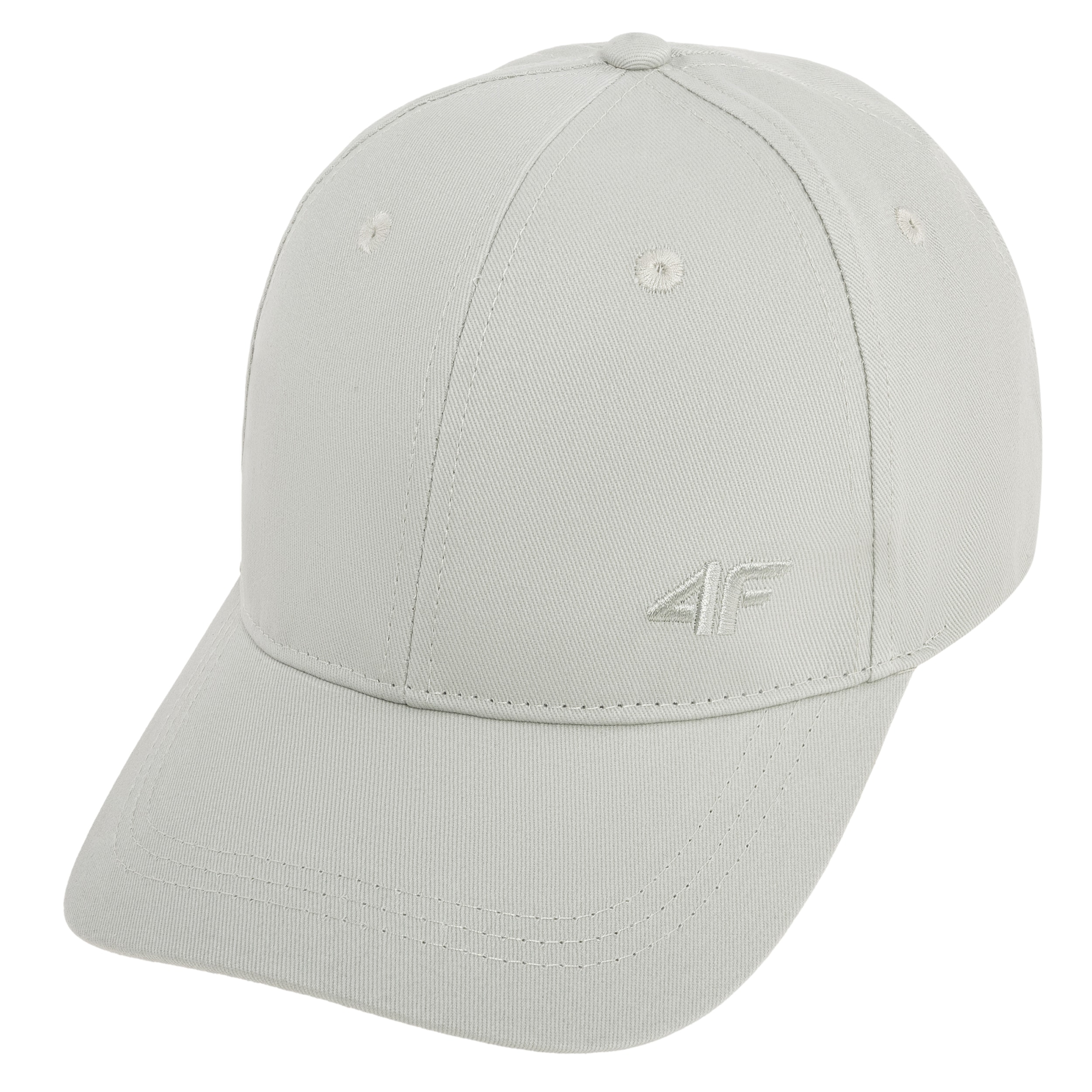Cappellino con Visiera 4F U367 - Grigio