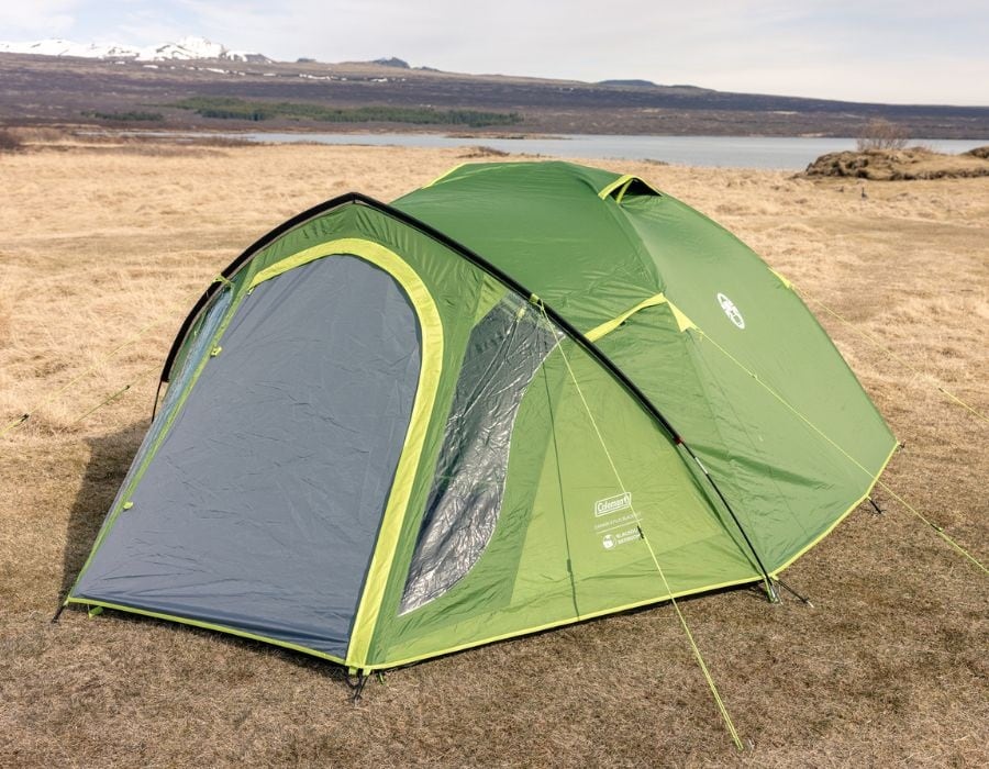 Tenda Coleman Darwin 4 Plus BlackOut per 4 persone