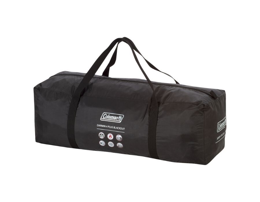 Tenda Coleman Darwin 4 Plus BlackOut per 4 persone