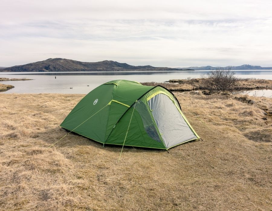 Tenda Coleman Darwin 4 Plus BlackOut per 4 persone