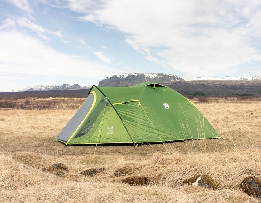 Tenda Coleman Darwin 4 Plus BlackOut per 4 persone