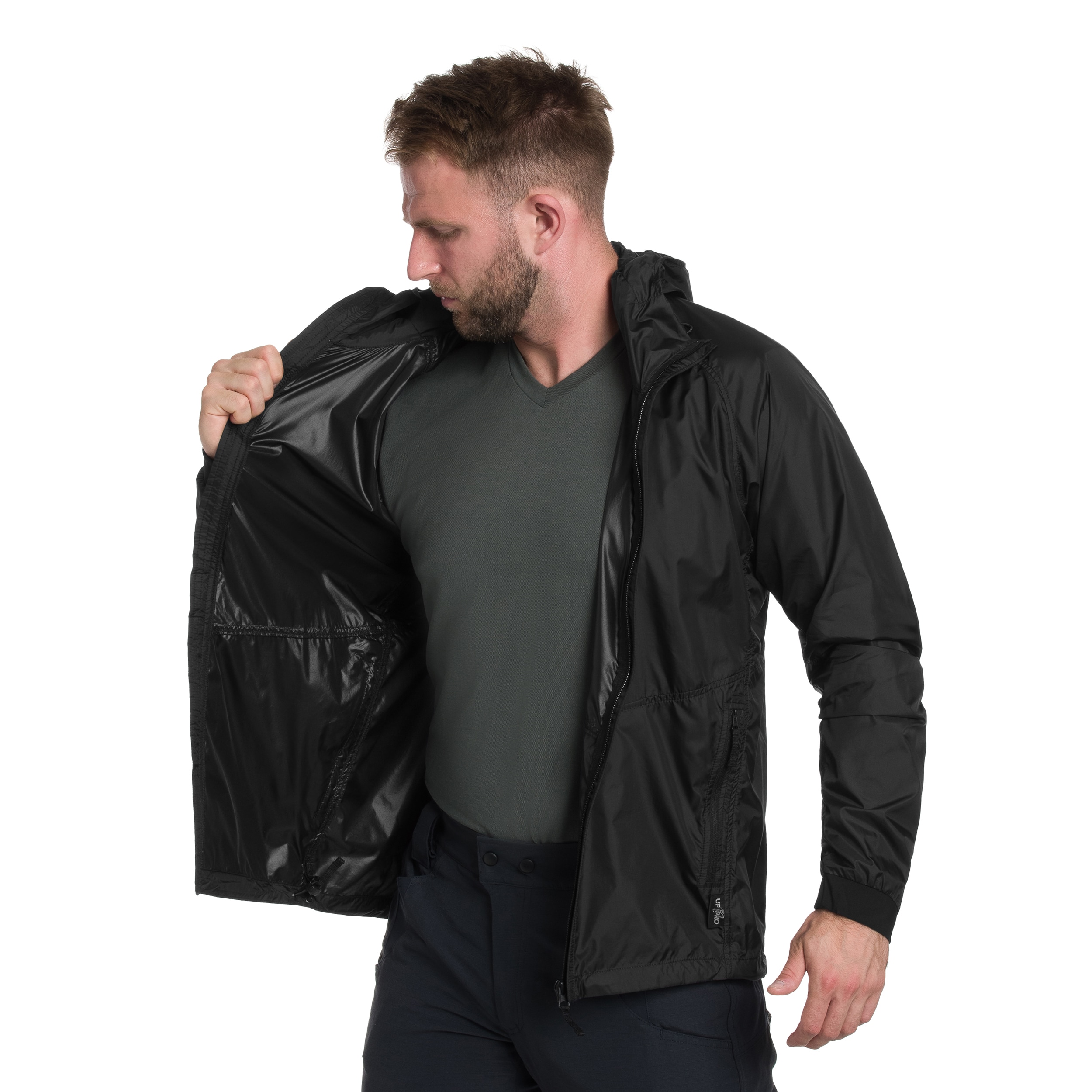 Giacca antivento UF PRO Storm Chaser Windbreaker Jacket - Black