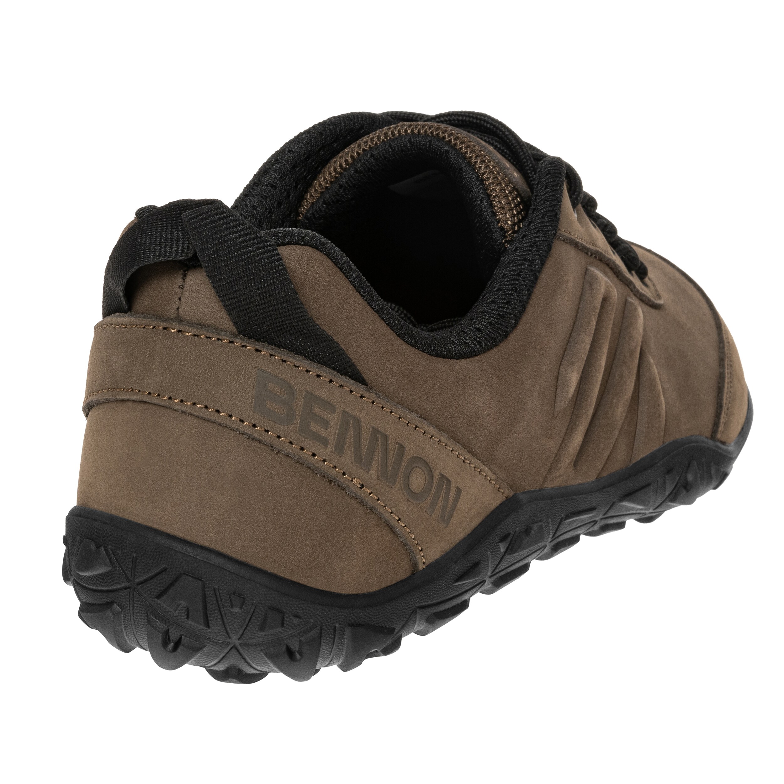 Scarpe Bennon Barefoot Leather - Black/Brown