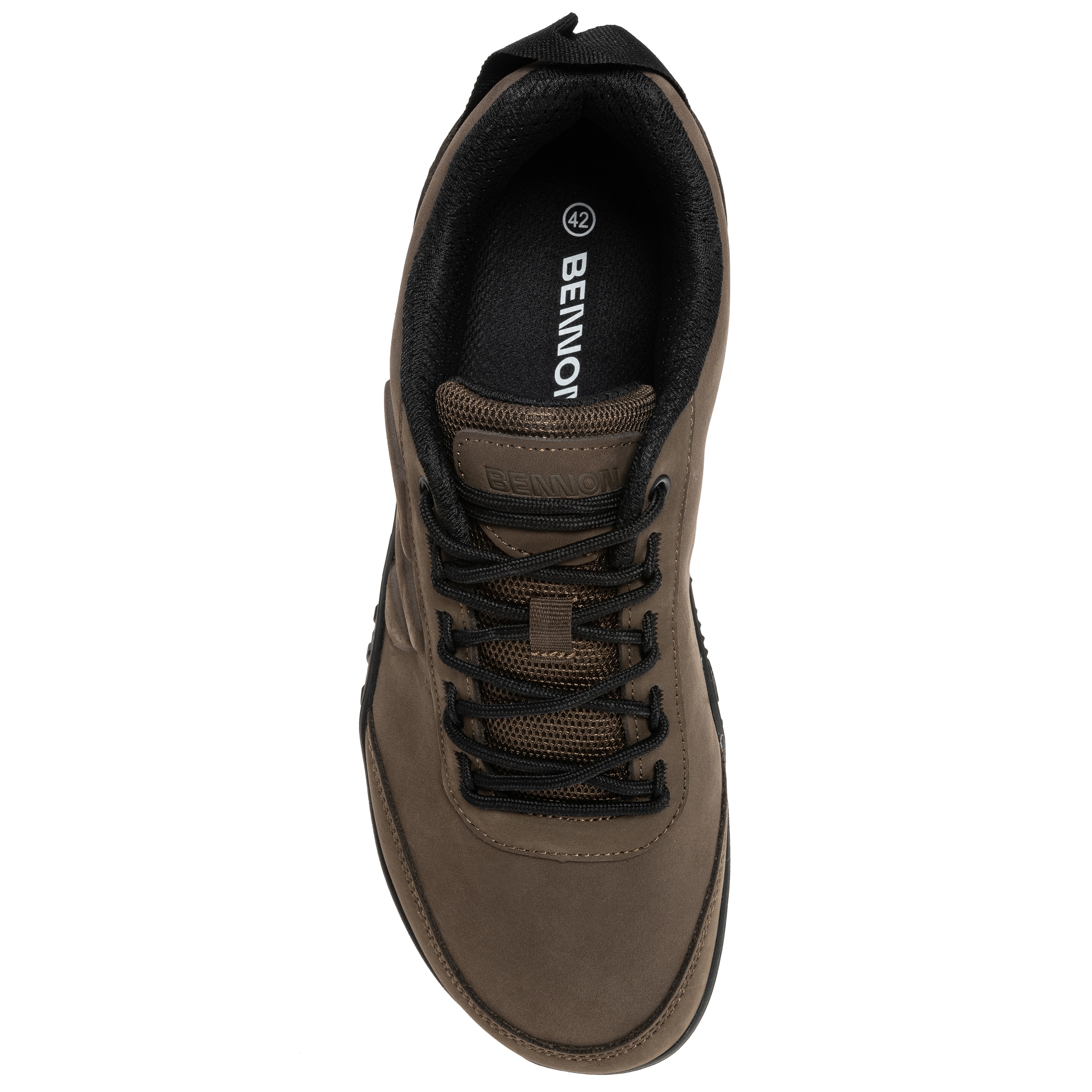 Scarpe Bennon Barefoot Leather - Black/Brown
