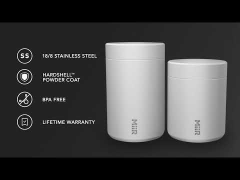 Contenitore termico per alimenti MiiR Food Canister 700 ml - Black