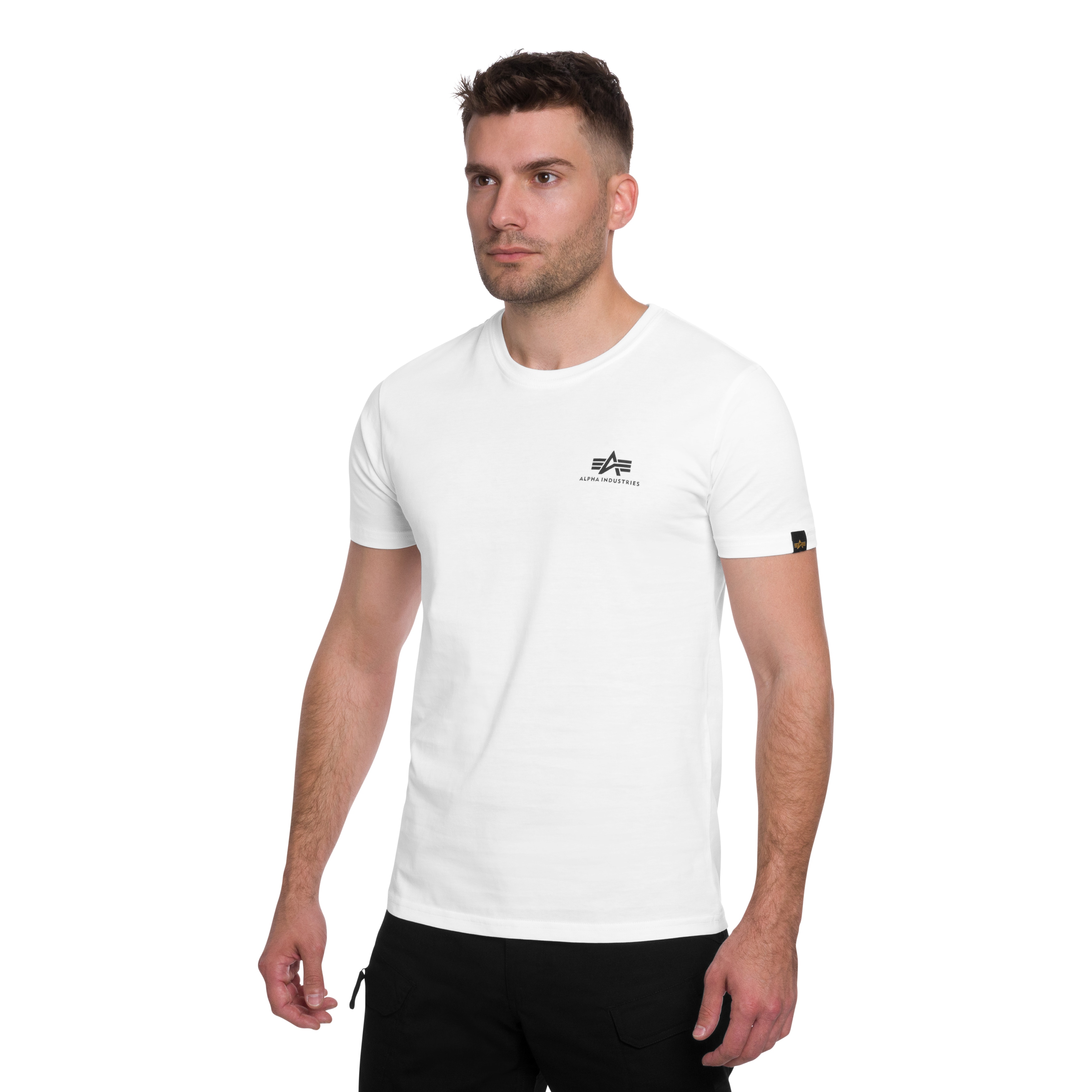 T-shirt Alpha Industries Backprint - White