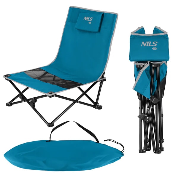 Sedia da spiaggia Nils Camp NC3306 - Blue/Black