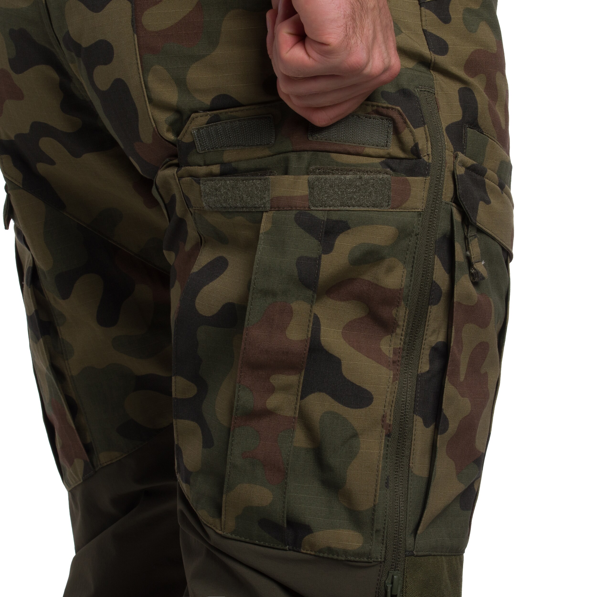 Pantaloni Helikon-Tex MCDU NyCo Rip-Stop - wz.93 Pantera PL Woodland