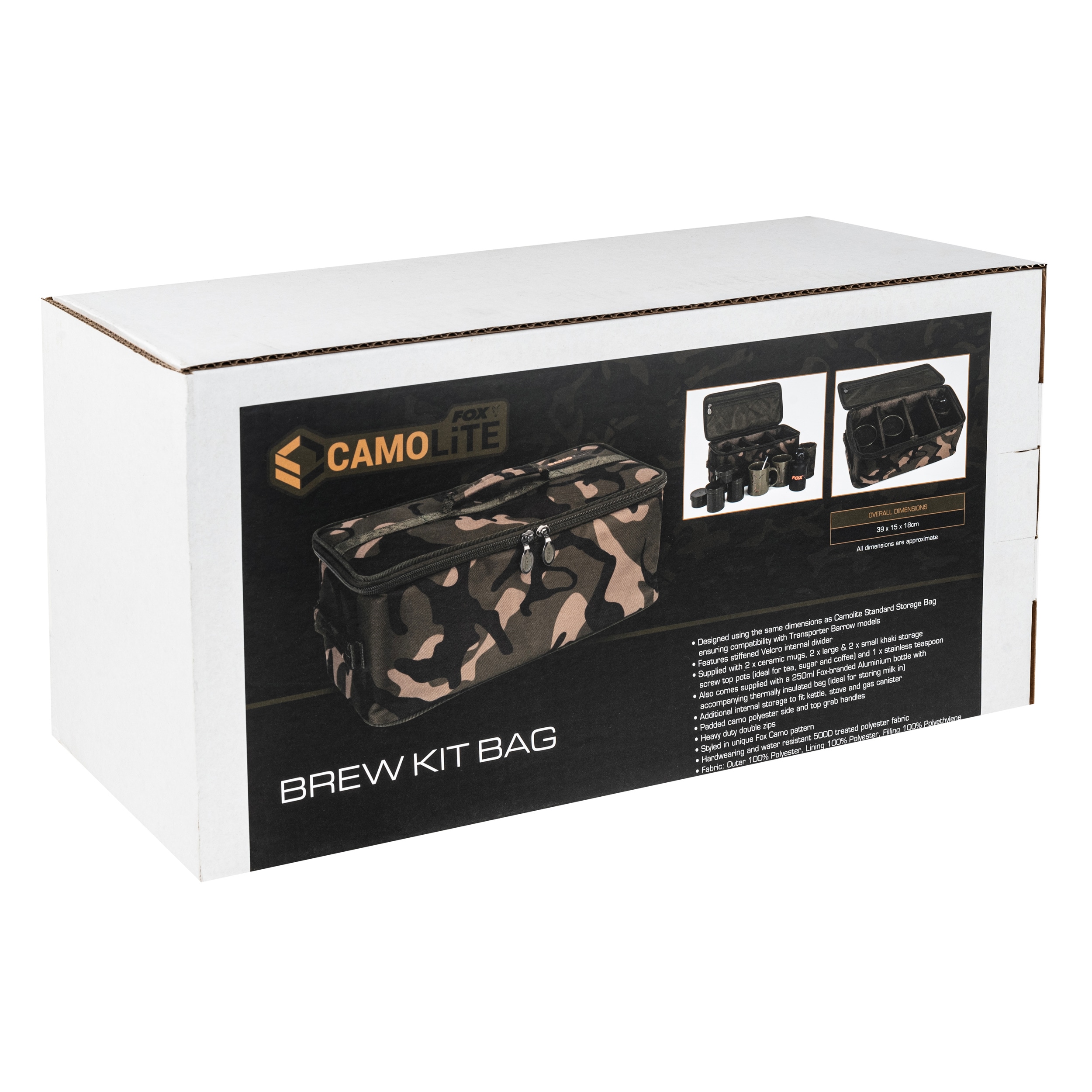 Set per la preparazione di caffè/tè Fox Camolite Brew Kit