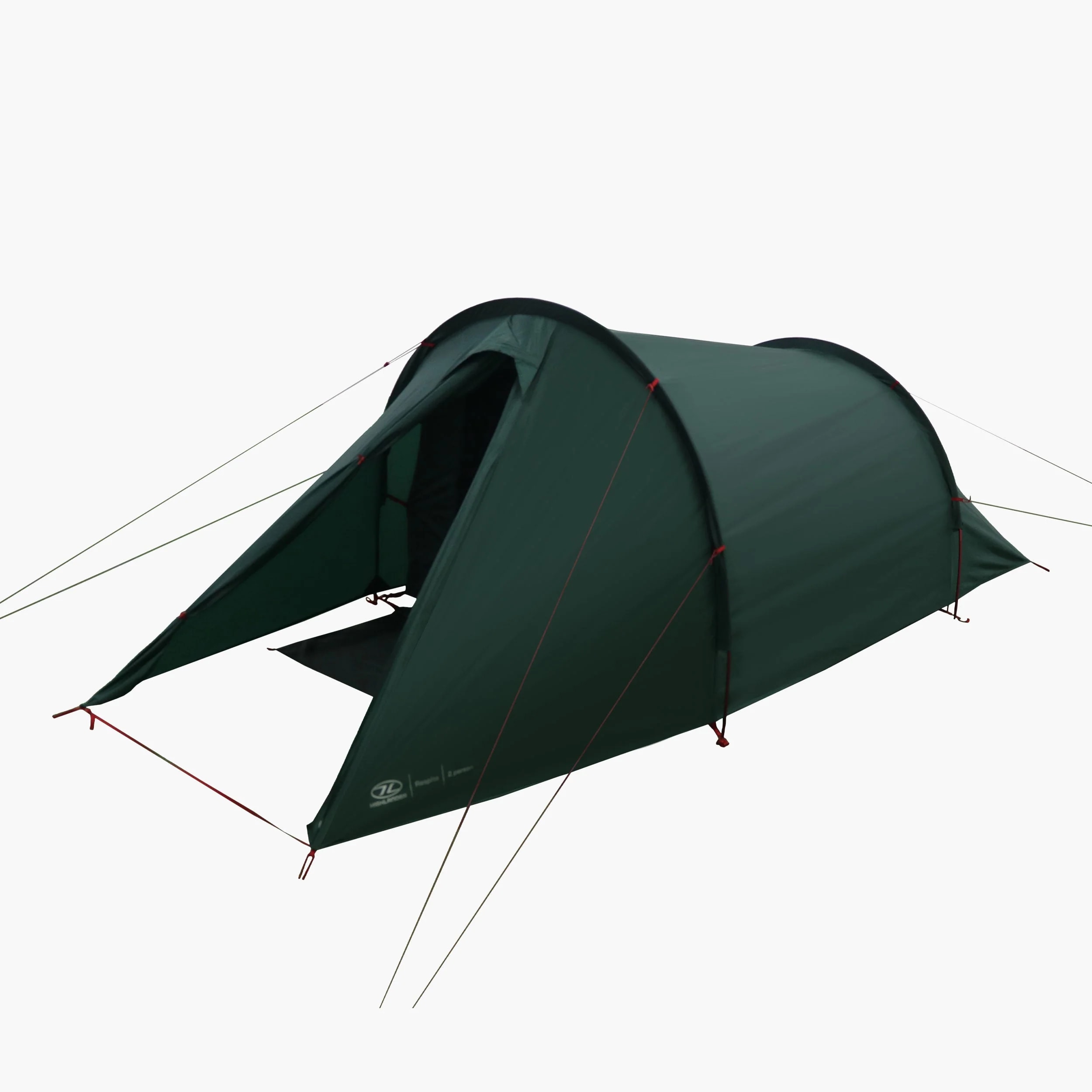 Tenda Highlander Outdoor Respite Tunnel Tent per 2 persone - Pine Green