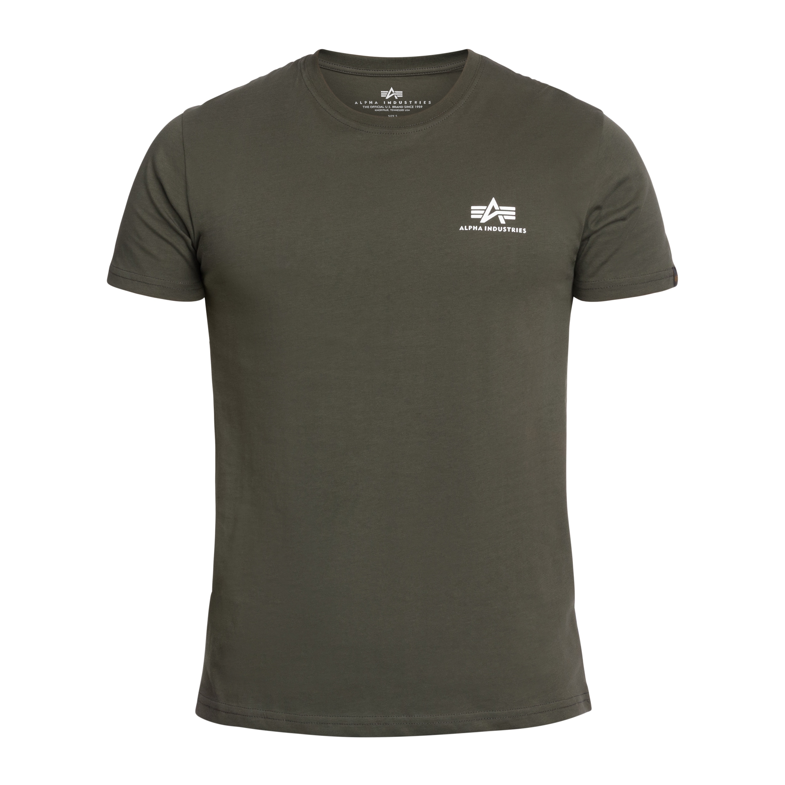 T-shirt Alpha Industries Backprint - Dark Olive