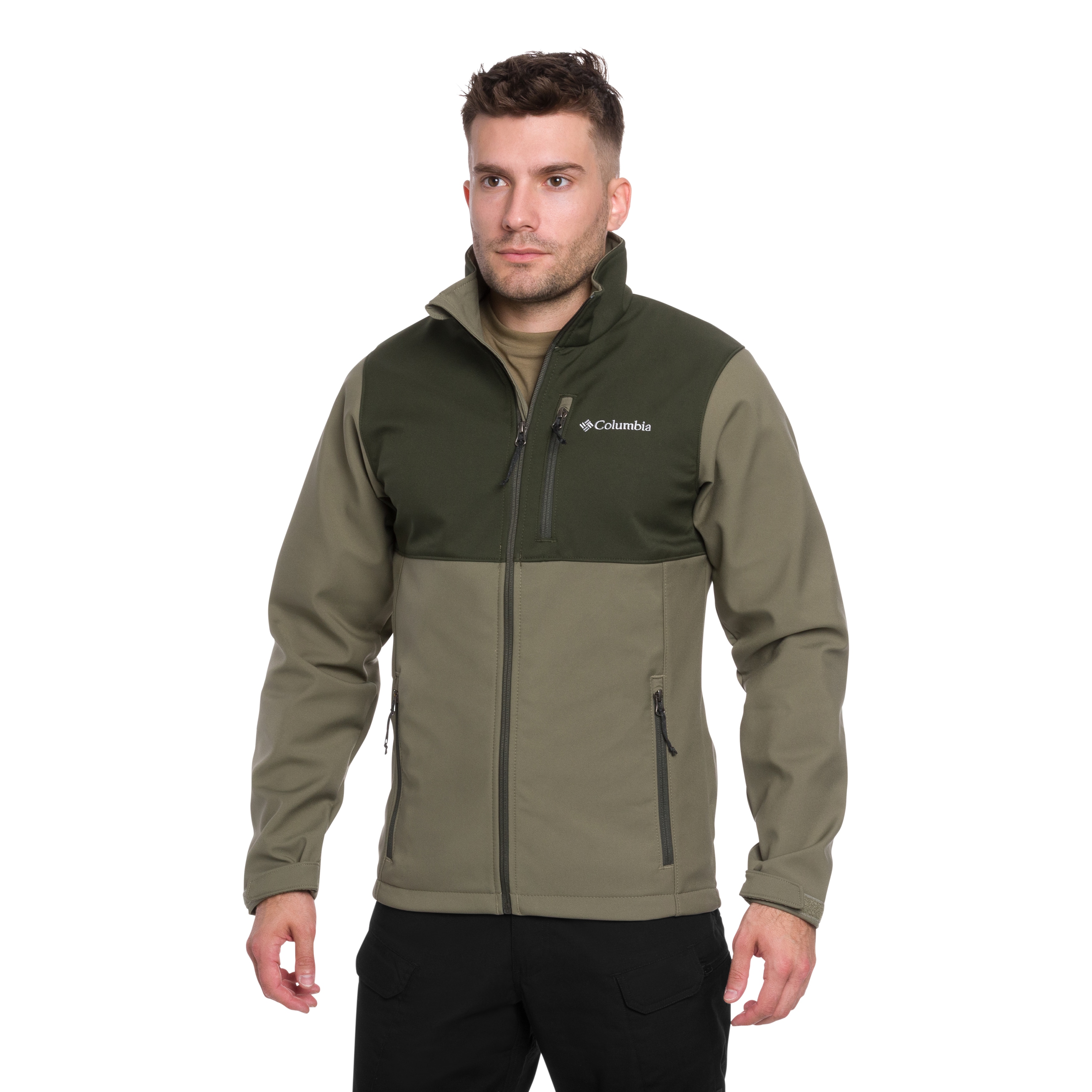 Giacca softshell Columbia Ascender - Stone Green