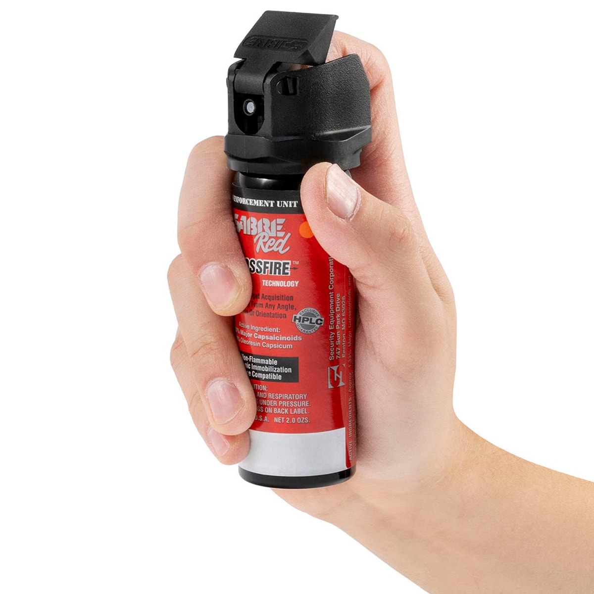 Spray al peperoncino per animali Sabre Red MK-3.5 Crossfire Stream 62 ml - getto