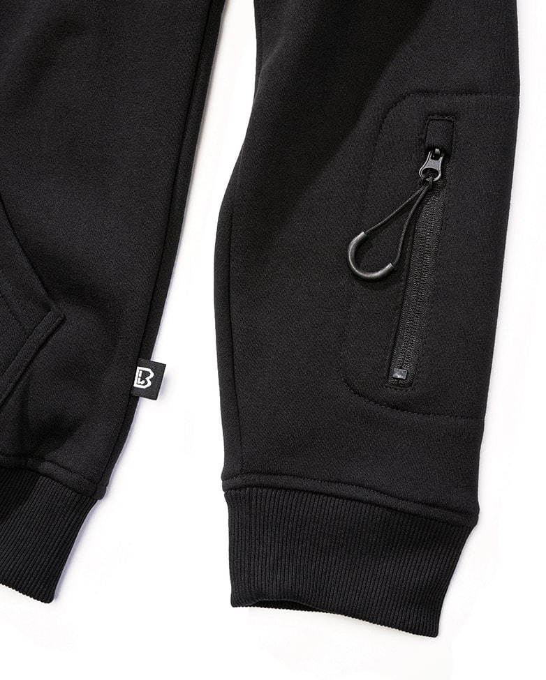 Felpa Brandit Tactical Sweat Jacket - Black