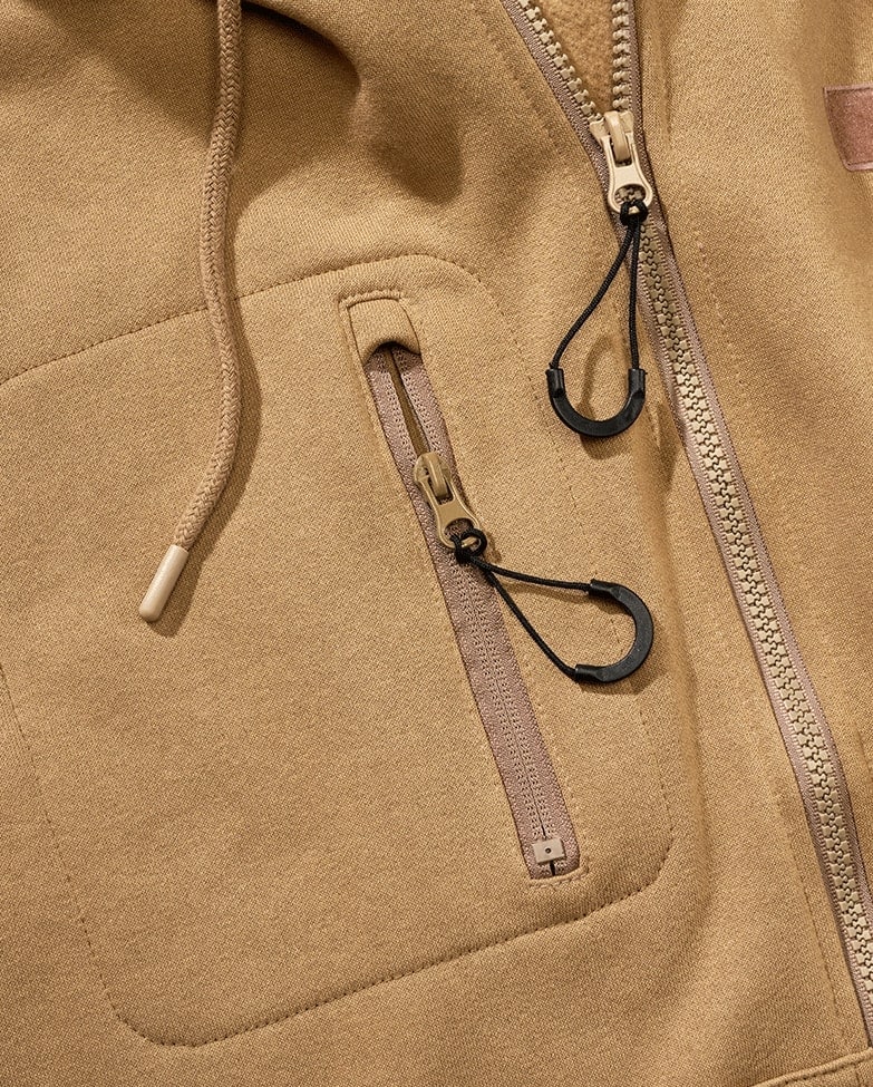 Felpa Brandit Tactical Sweat Jacket - Camel
