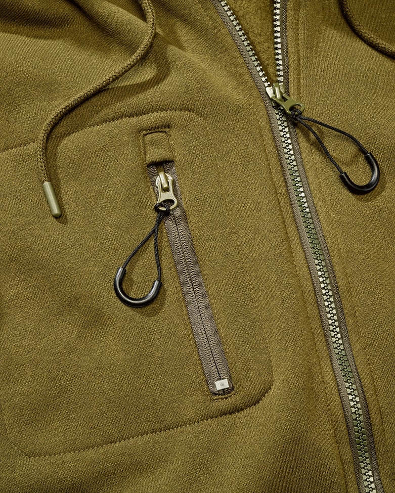 Felpa Brandit Tactical Sweat Jacket - Olive