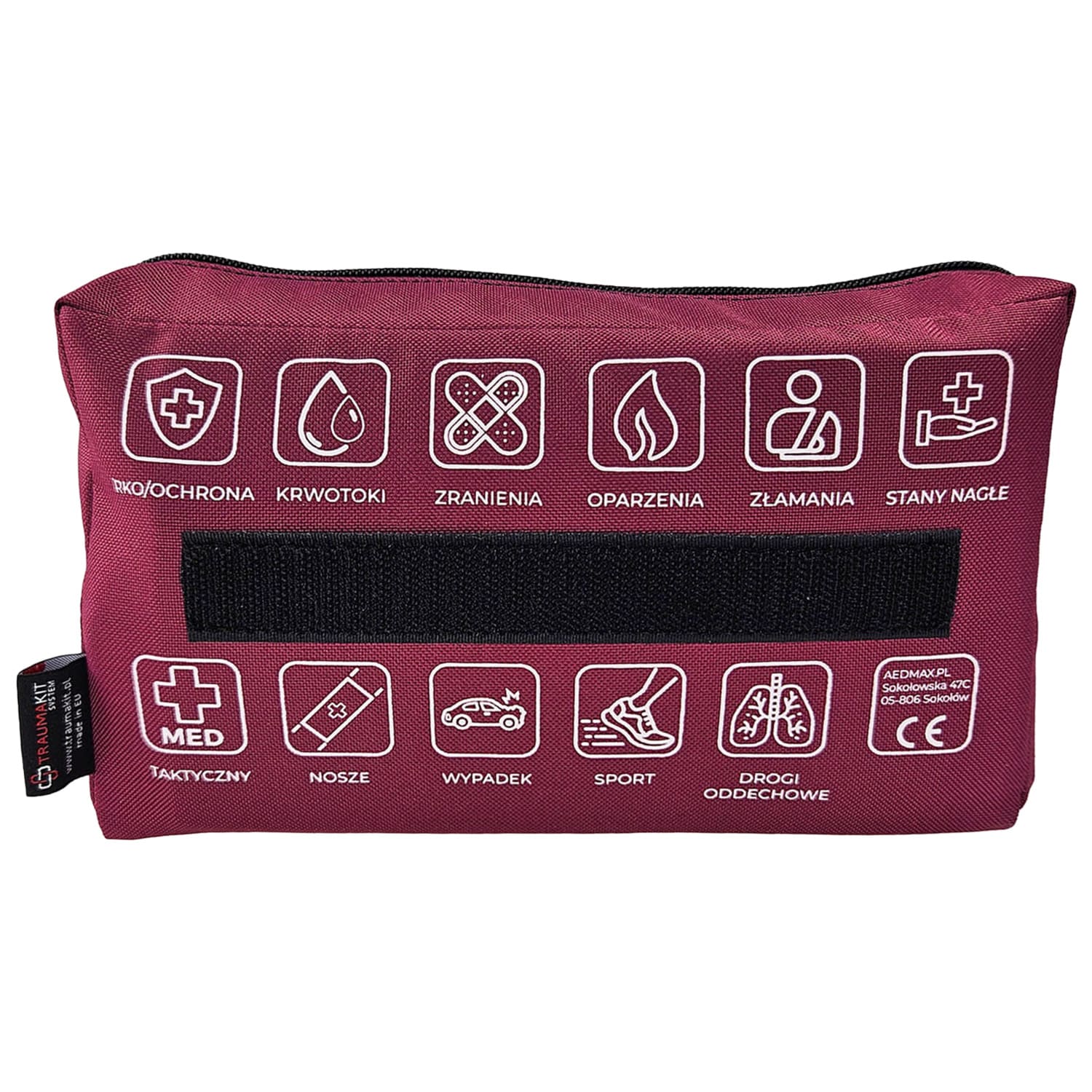 Tasca modulare AedMax Trauma Kit Connessione