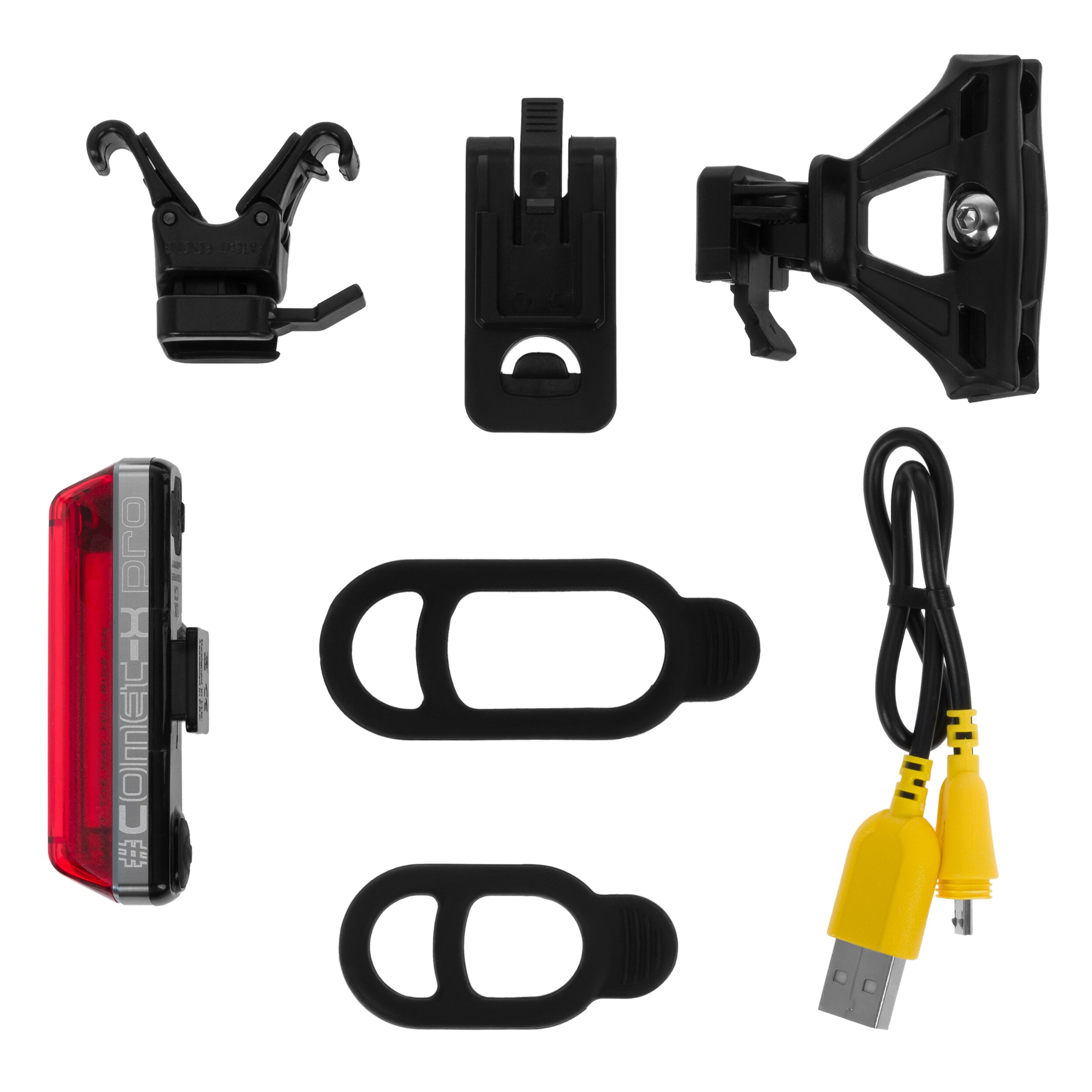Luce posteriore per bicicletta Moon Comet-X Pro 80 lumen