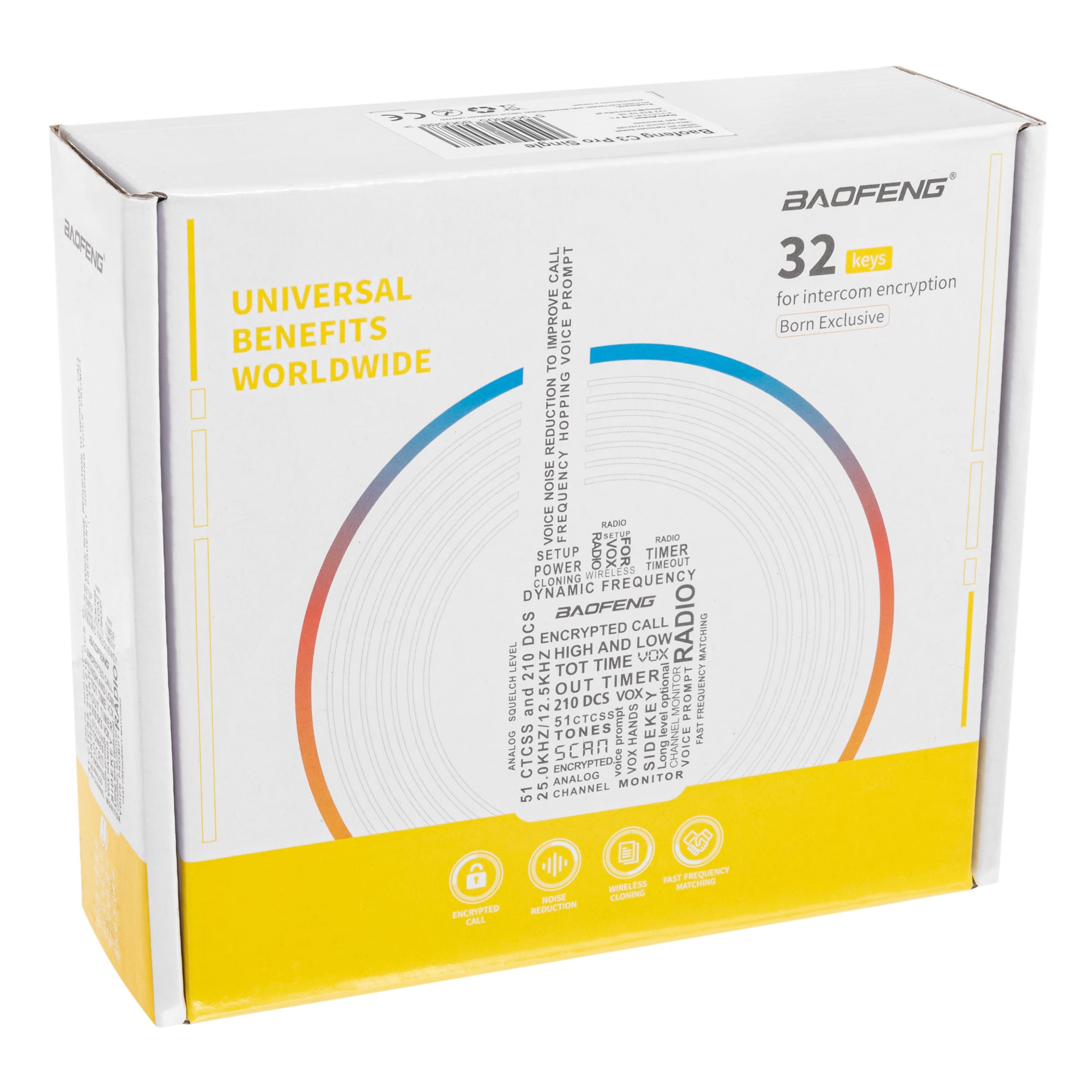 Ricetrasmettitore Baofeng C3 Pro USB-C